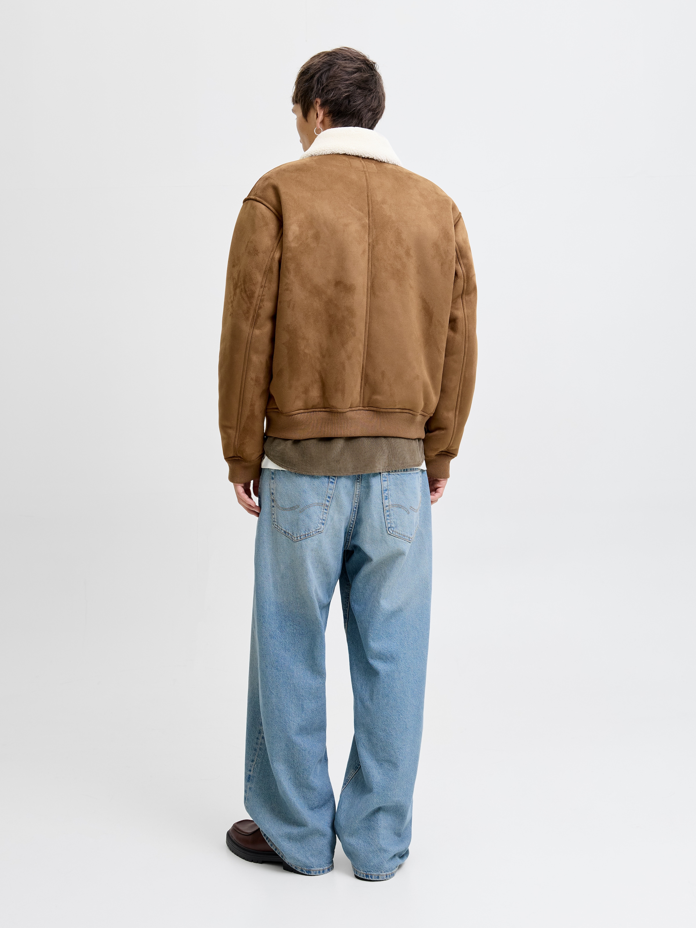 Jack & Jones Bomberjacke »JPRCCLUKE BOMBER JACKET SN«, ohne Kapuze