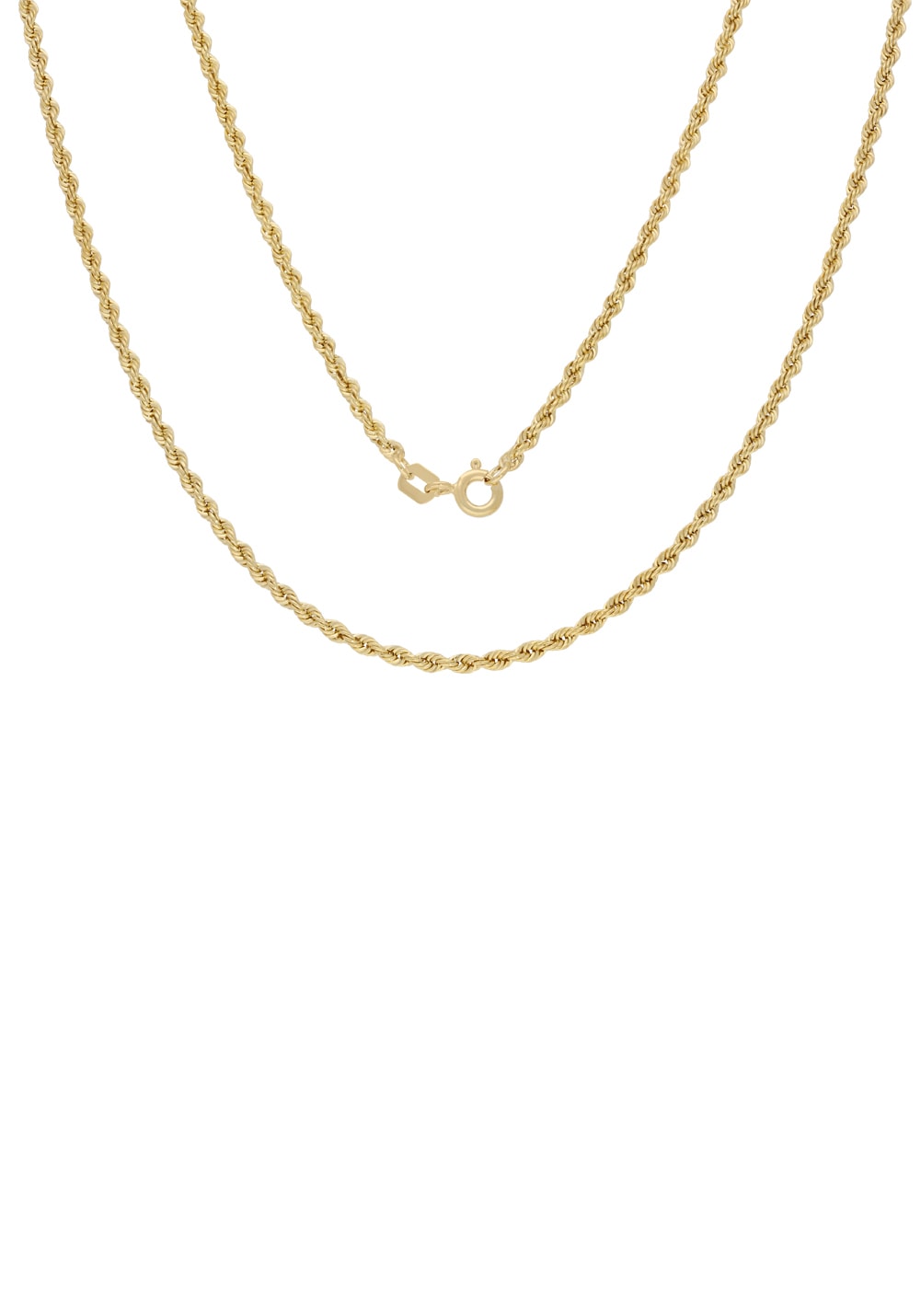 Goldkette »Schmuck Geschenk Gold 375 Halsschmuck Halskette Goldkette Kordelkette«