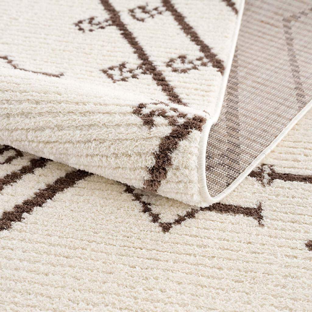 Carpet City Teppich »April 2291«, rechteckig, 10 mm Höhe, Läufer, weich durch Microfaser, Boho Ethno Look, Wohnzimmer