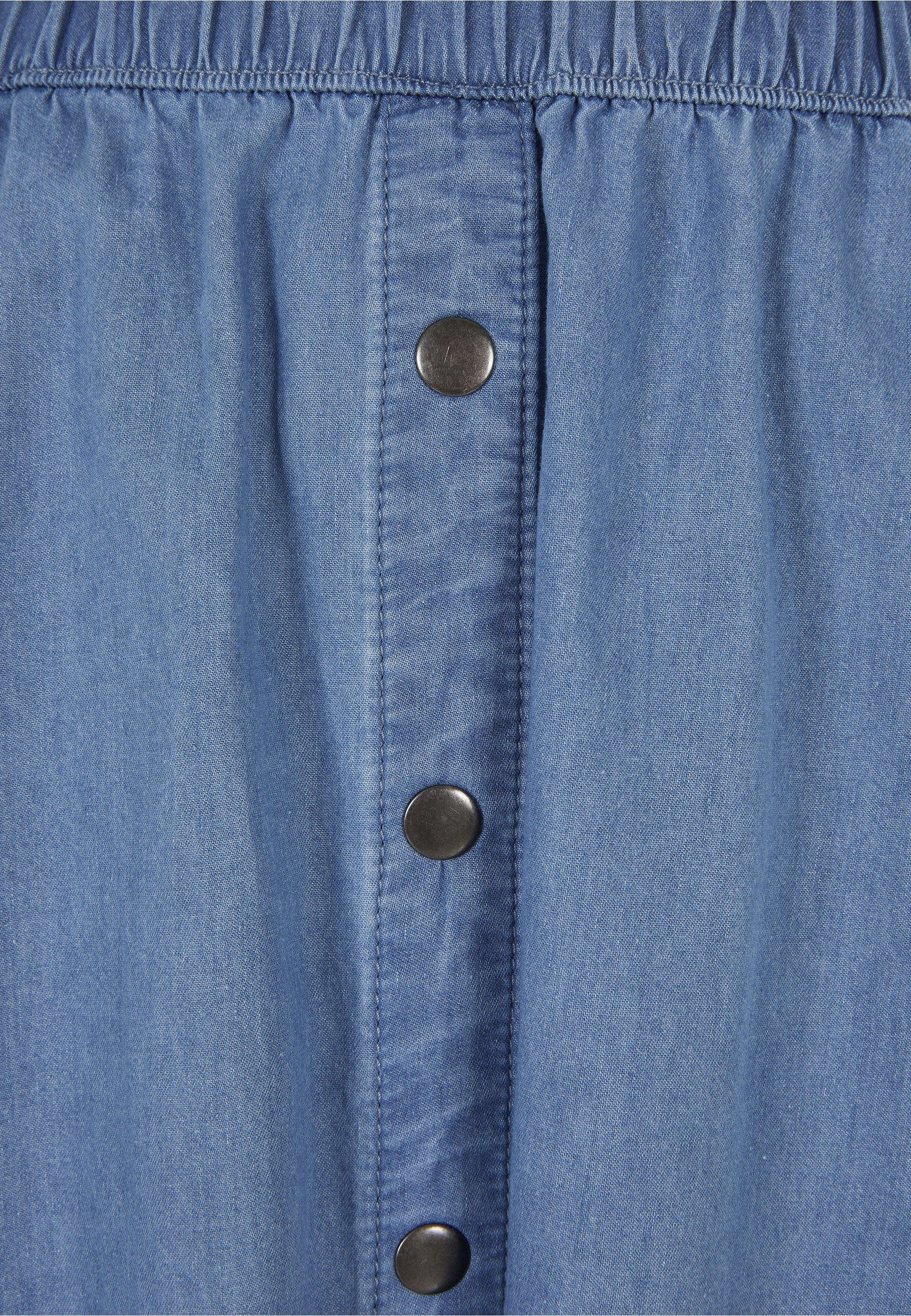 Thumbnail - URBAN CLASSICS Sommerrock "Urban Classics Damen Ladies Long Wide Light Denim Skirt" 1 Stk.