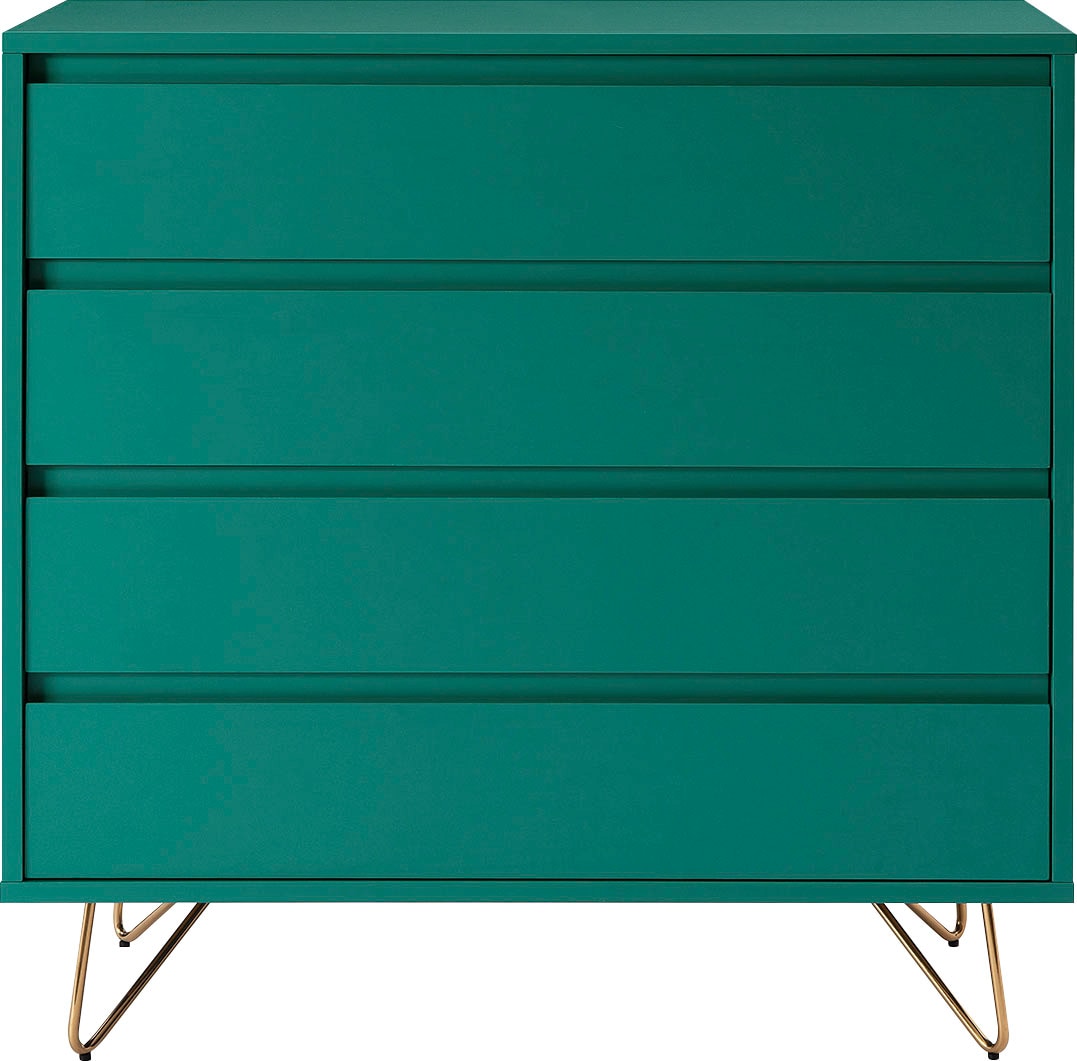 SalesFever Kommode "Bolton - Stilvolles Sideboard", Haarnadelbeine aus Meta günstig online kaufen