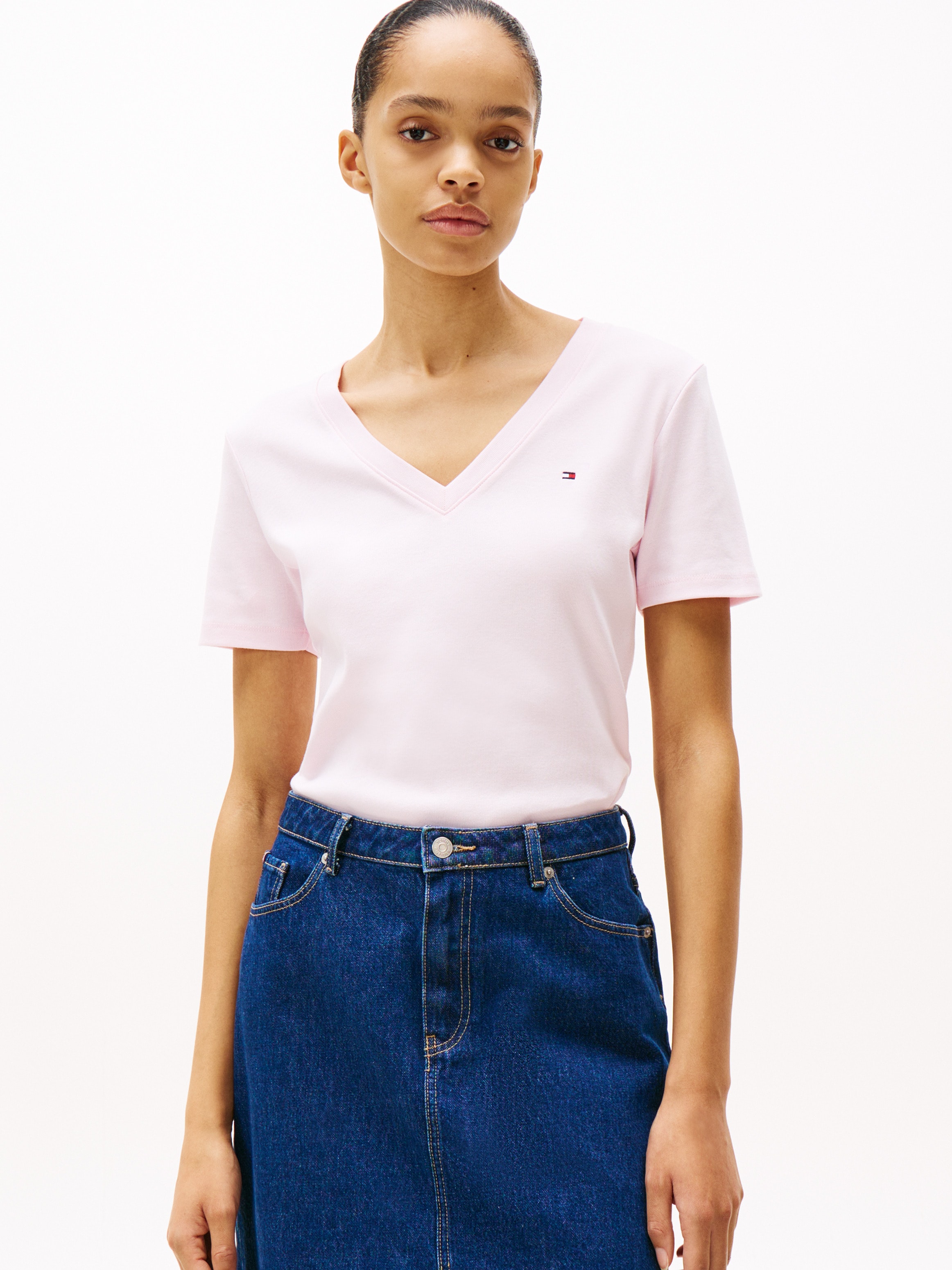 Tommy Hilfiger T-Shirt "CODY, Slim Fit", mit V-Ausschnitt günstig online kaufen