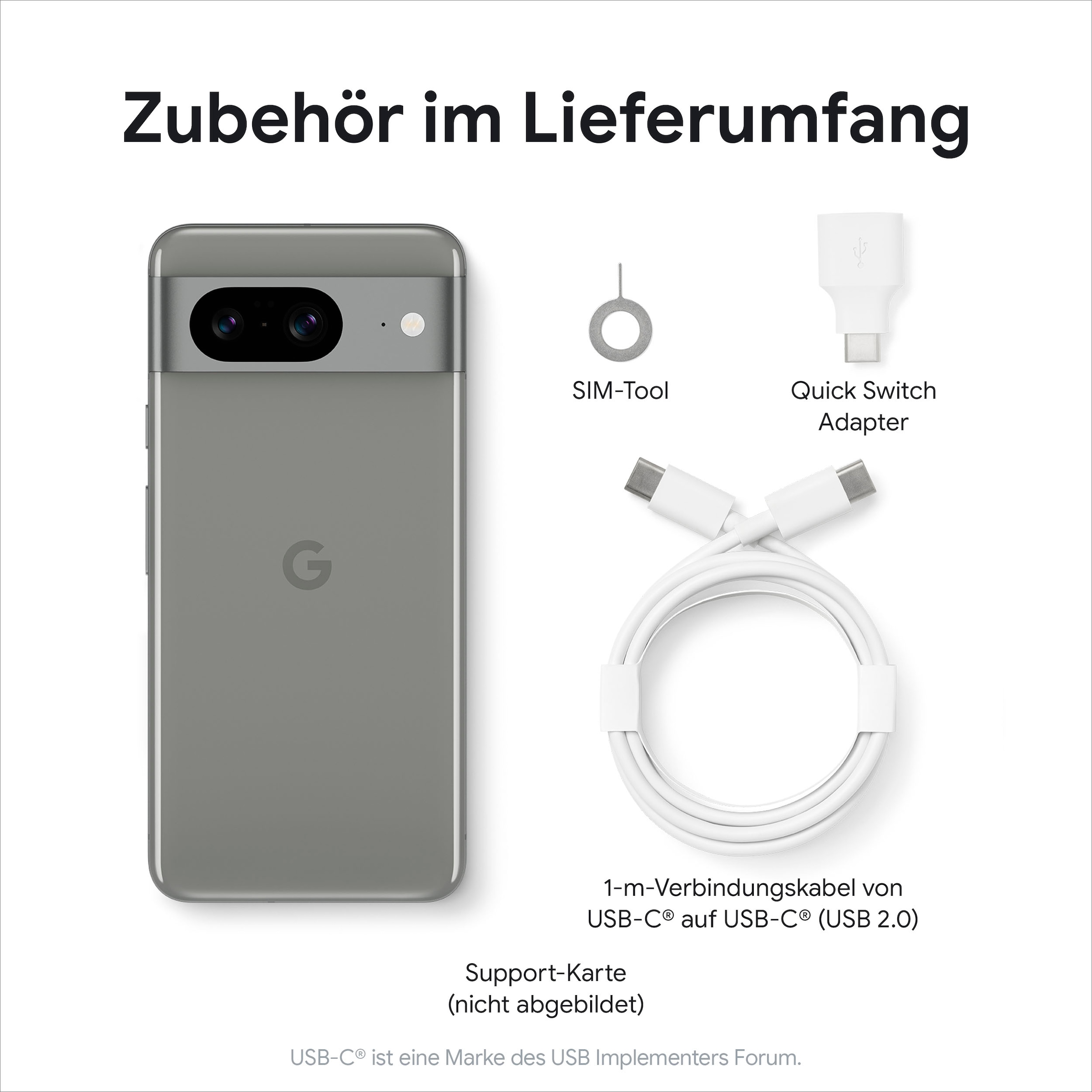 Google Smartphone »Pixel 128GB«, BAUR MP Kamera 50 Zoll, cm/6,2 15,7 GB 128 | 8, obsidian, Speicherplatz