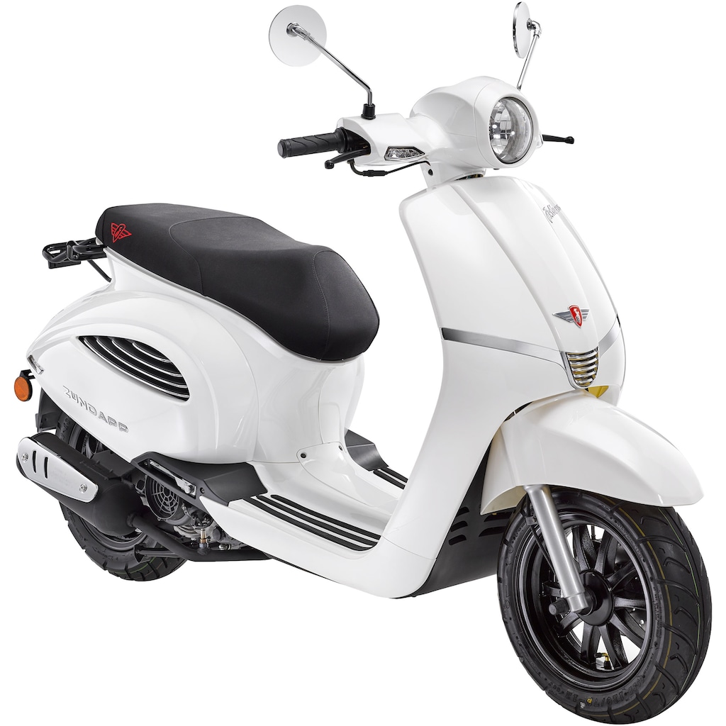 Zündapp Motorroller »Bella-R 50 (45km/h) E5«, 49 cm³, 45 km/h, Euro 5, 3 PS