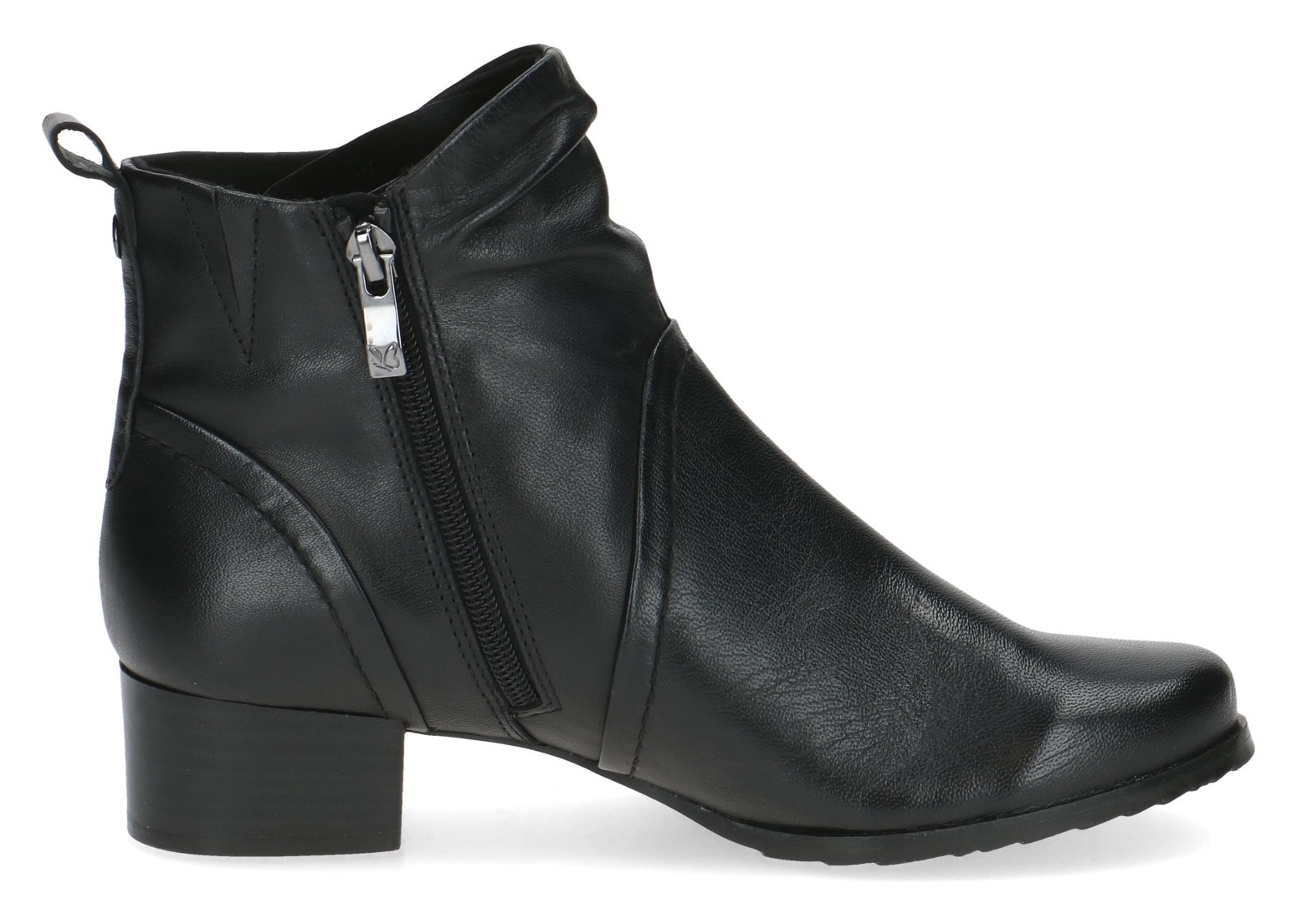 Caprice Stiefelette, Blockabsatz, Ankleboots, Komortschuh in Weite H (= sehr weit)