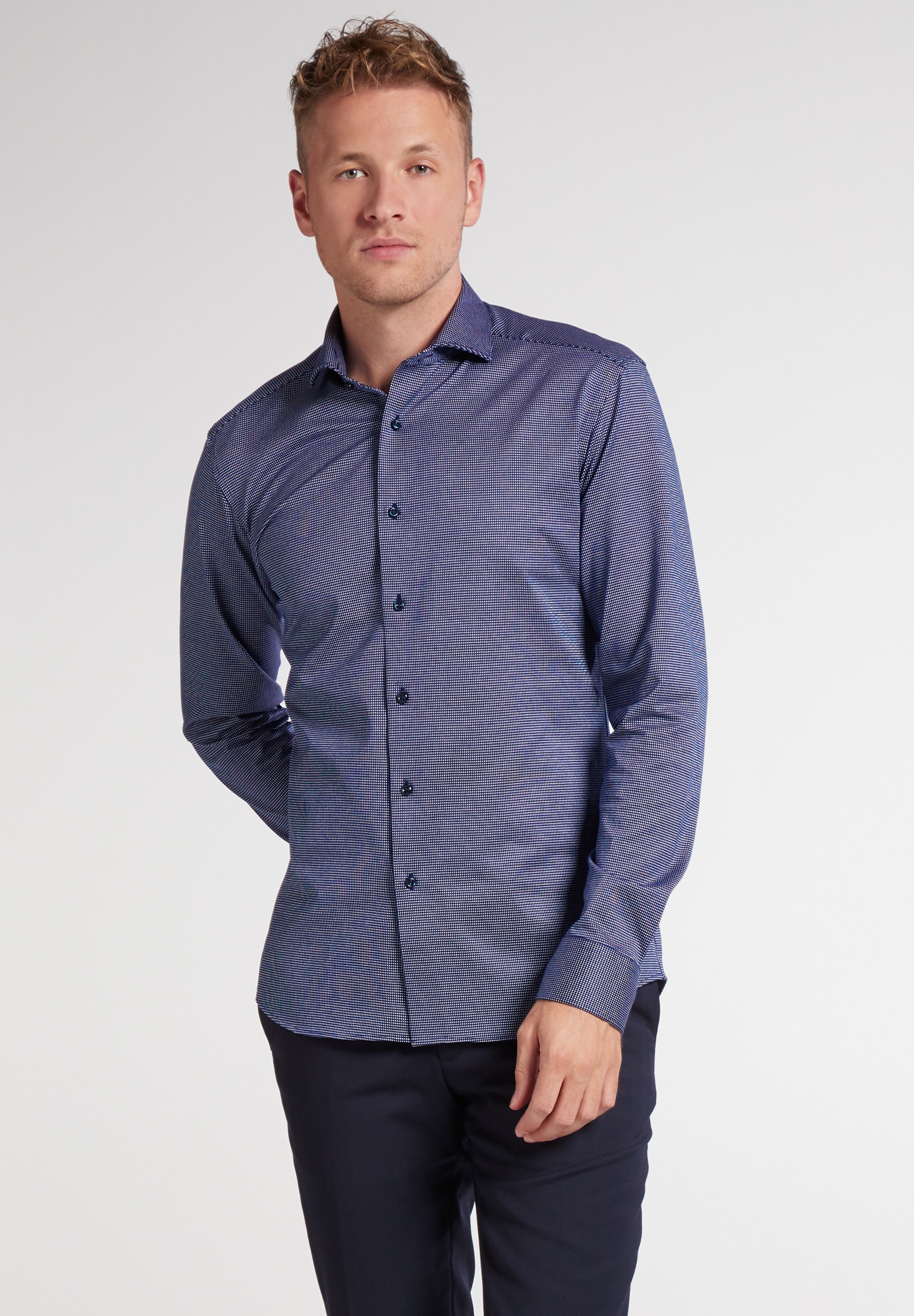 Eterna Langarmhemd "SLIM FIT" günstig online kaufen