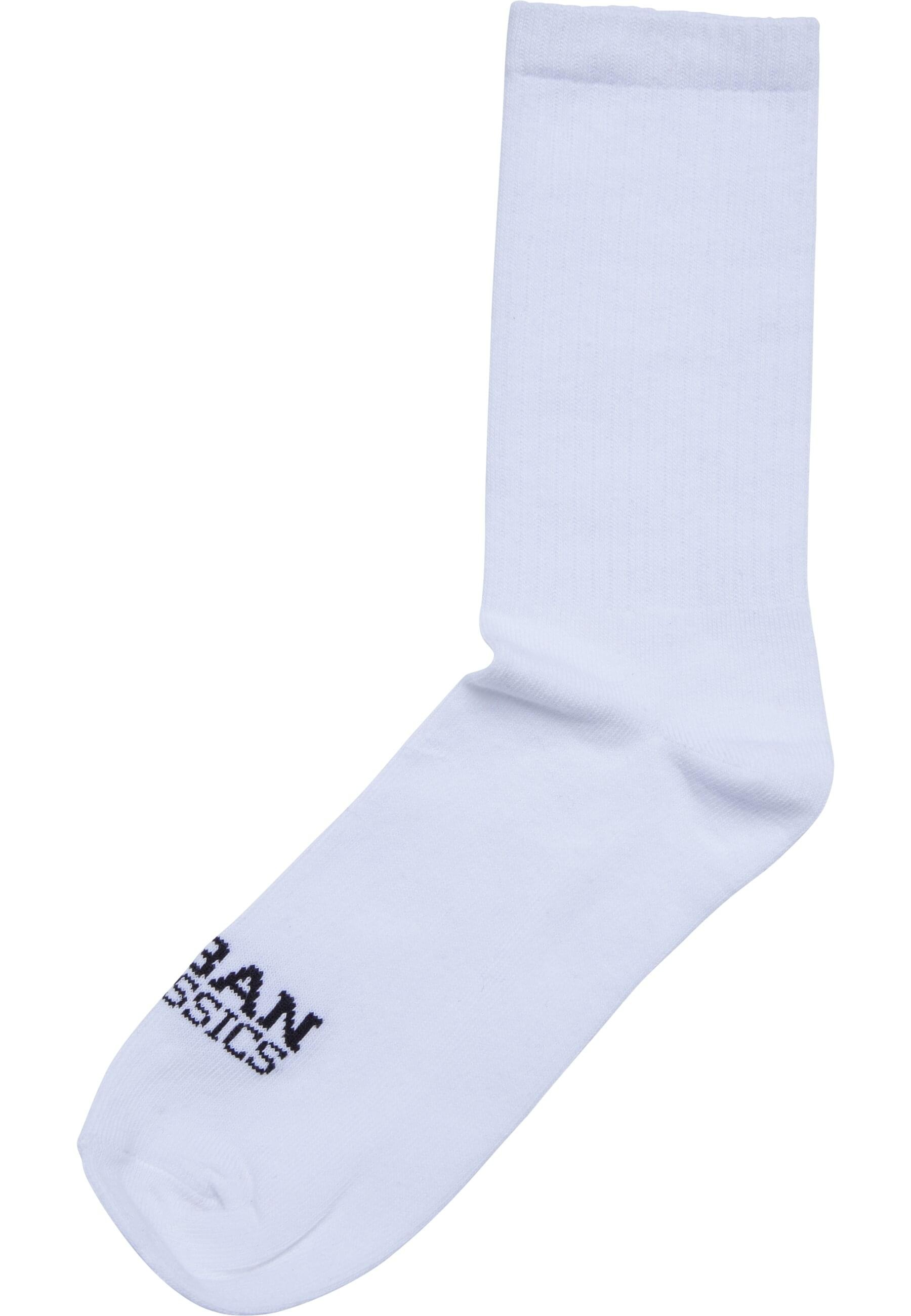 URBAN CLASSICS Basicsocken »Urban Classics Unisex Simple Flat Knit Socks 3-Pack«, (1 Paar)