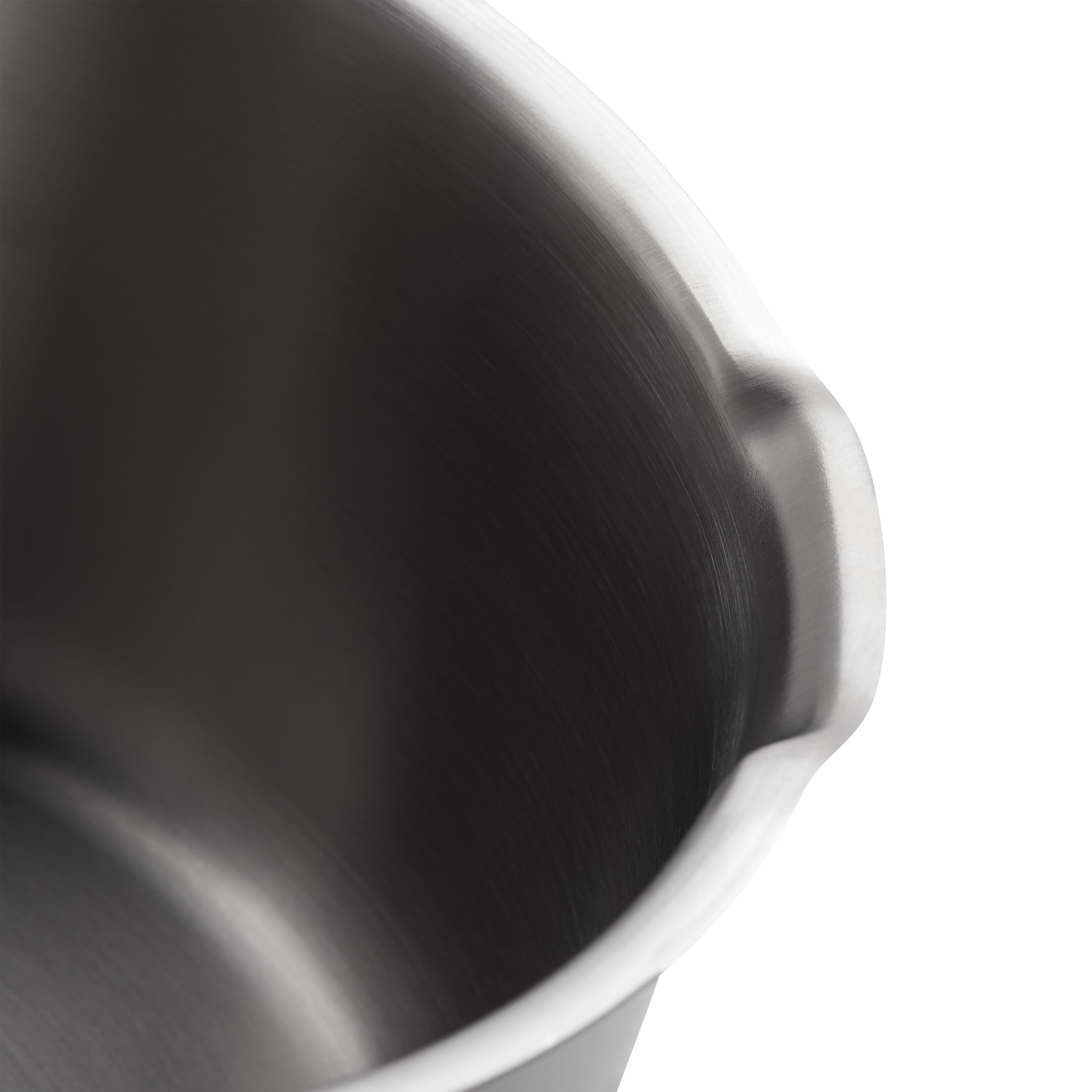 WMF Bratentopf »Function 4«, Cromargan® Edelstahl Rostfrei 18/10, (2 tlg.), wärmereduzierende Griffe, mit 4 Abgießfunktionen, Innenskalierung