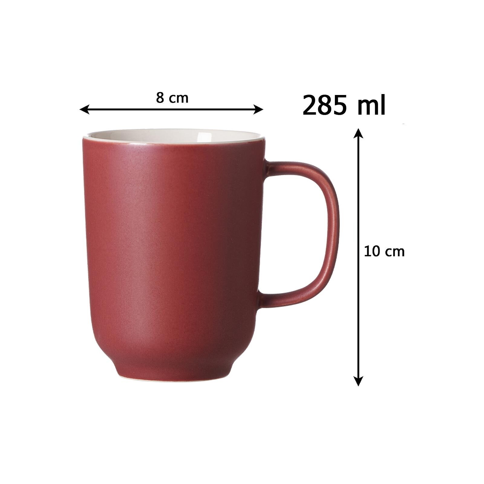 Ritzenhoff & Breker Becher "Kaffeebecher Jasper 285 ml 4er Set" günstig online kaufen