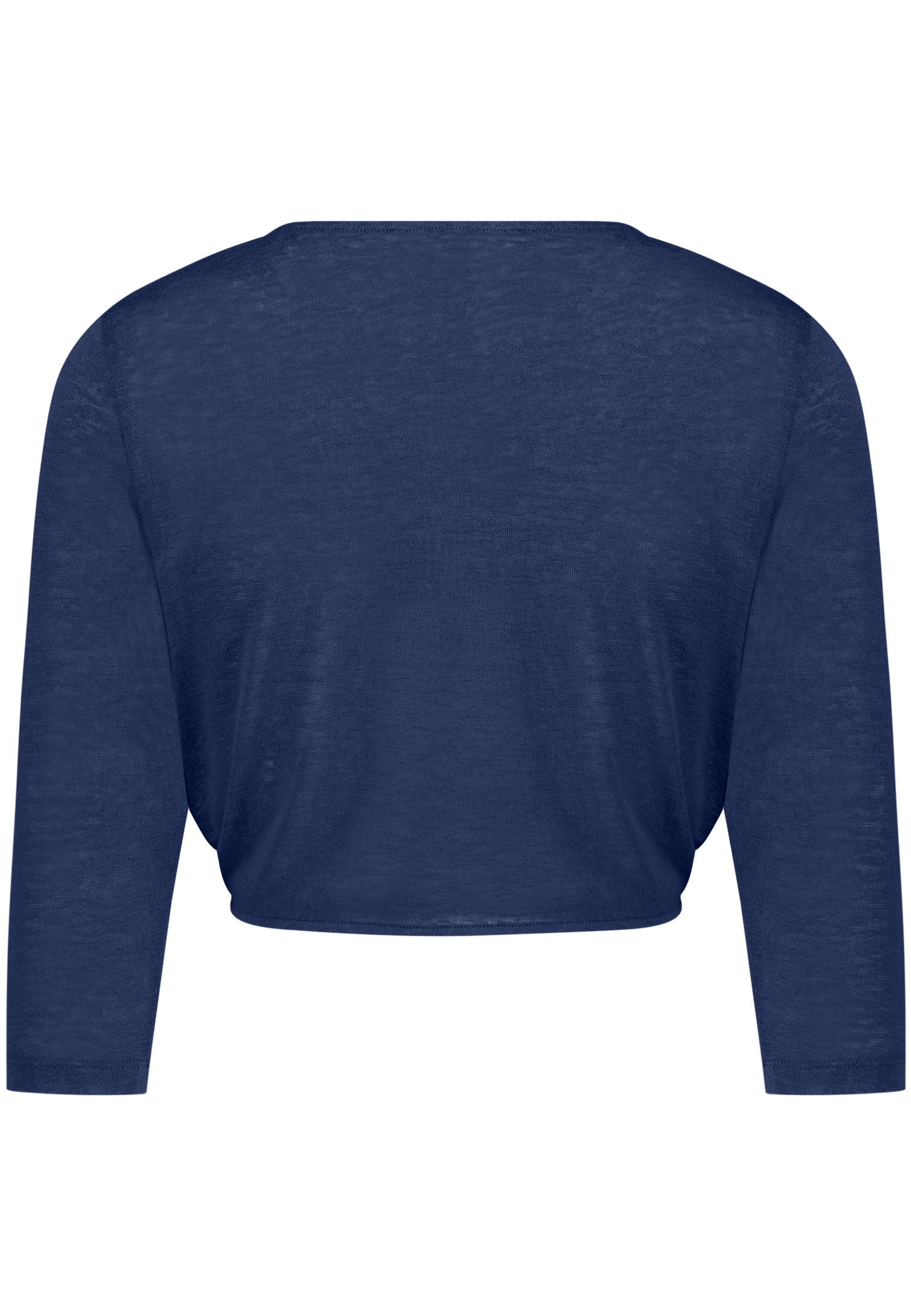 Zero Sweatjacke »Damen mit 3/4 Arm« Wickel-Design