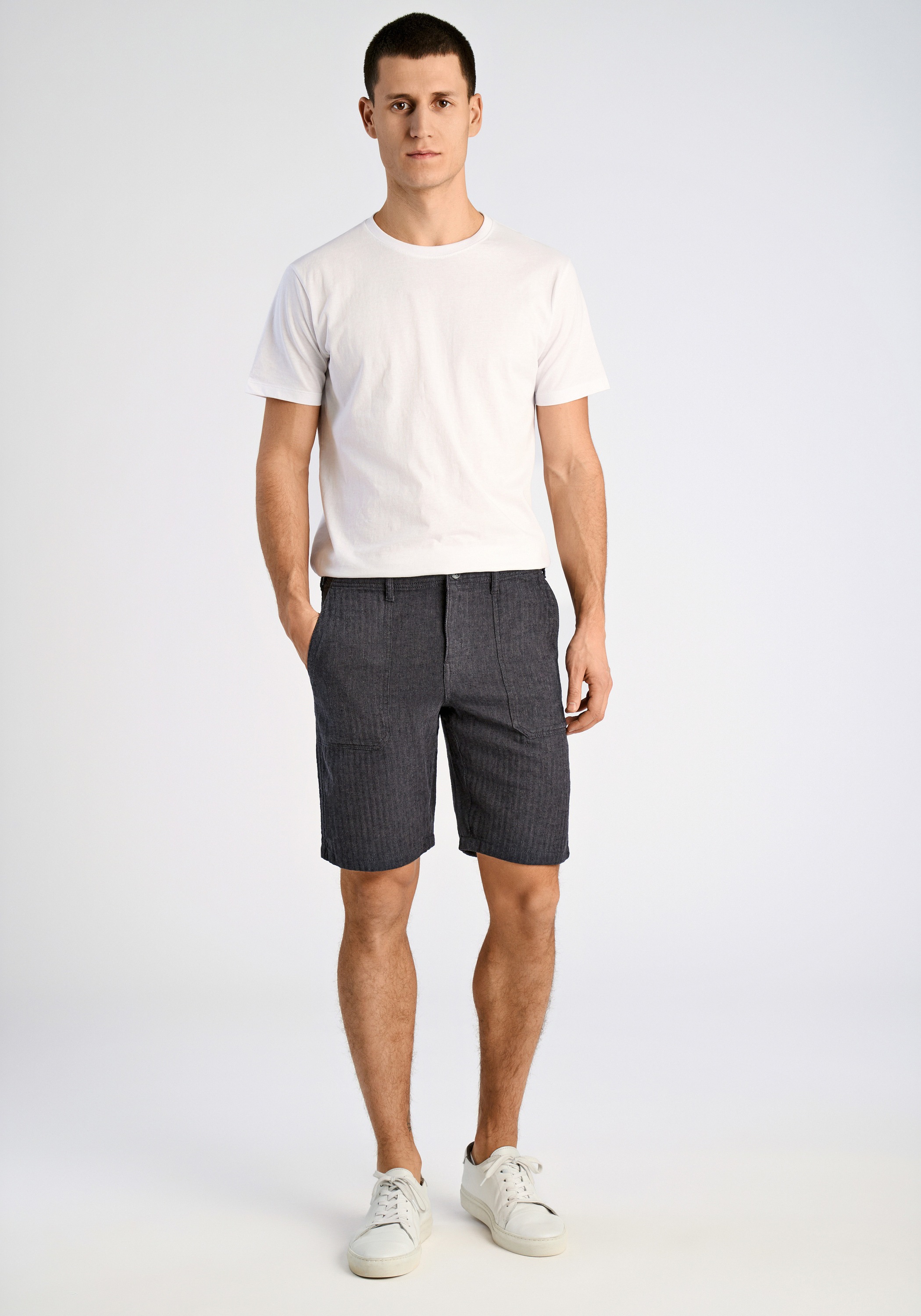 LINDBERGH Shorts »Lindbergh Leinenshorts«