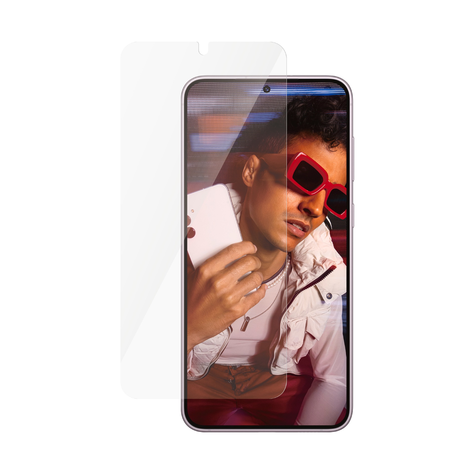 SAFE by PanzerGlass Displayschutzglas »Ultra Wide Fit Screen Protector«, für Samsung Galaxy S24+, Displayschutzfolie, stoßfest, kratzbeständig