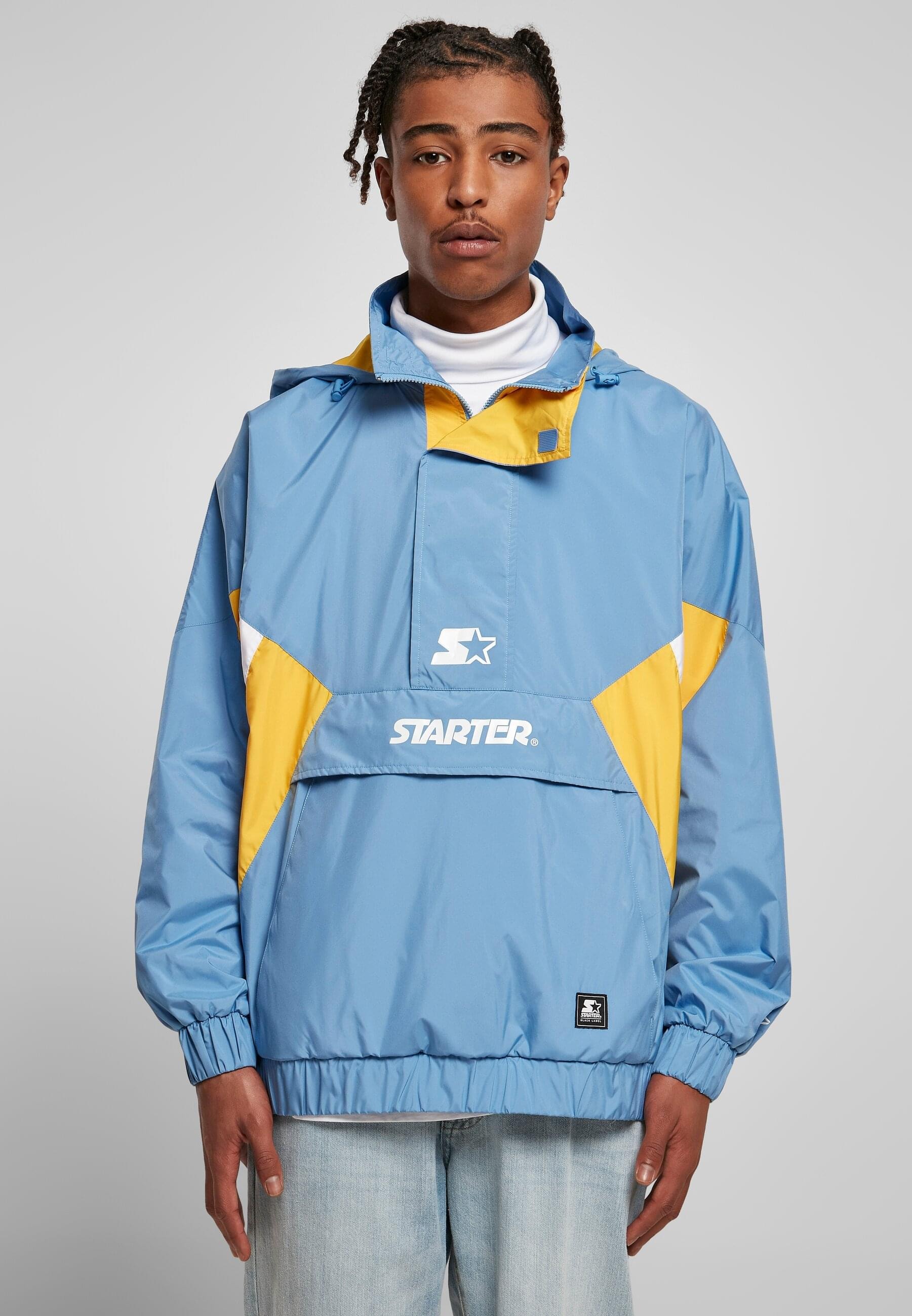 Starter Black Label Allwetterjacke »Starter Black Label Herren Starter Windbreaker«, (1 St.), ohne Kapuze