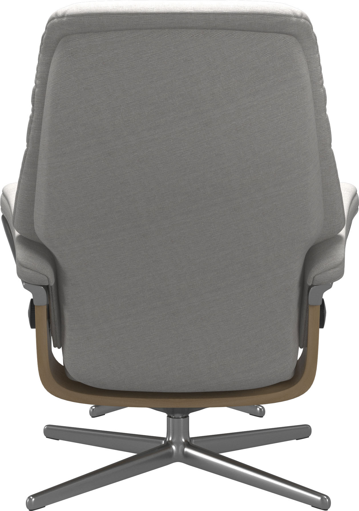 Thumbnail - Stressless Relaxsessel "Sunrise", (Set, Relaxsessel mit Hocker), mit Hocker, mit Cross Base, Größe S, M & L, Holzakzent ...