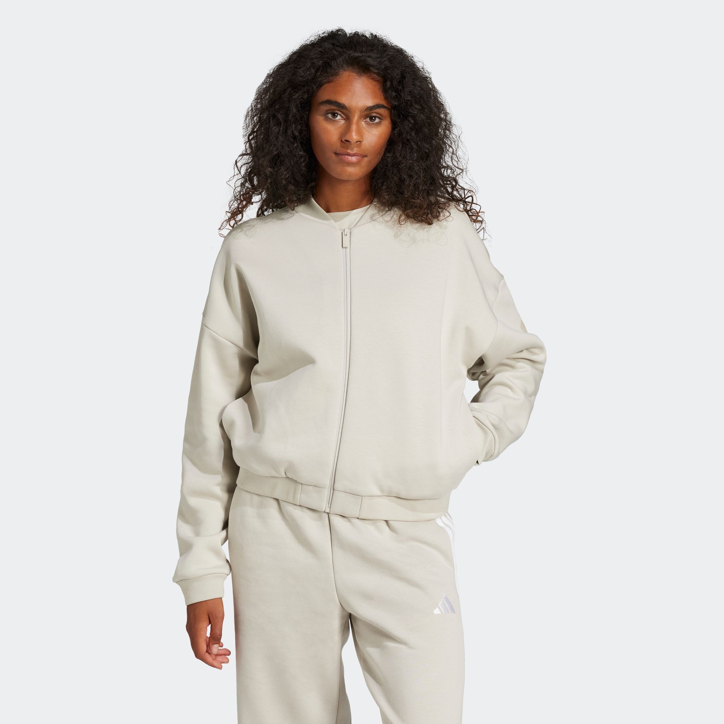 adidas Sportswear Sweatjacke "W SL+ FL BOMBER" günstig online kaufen