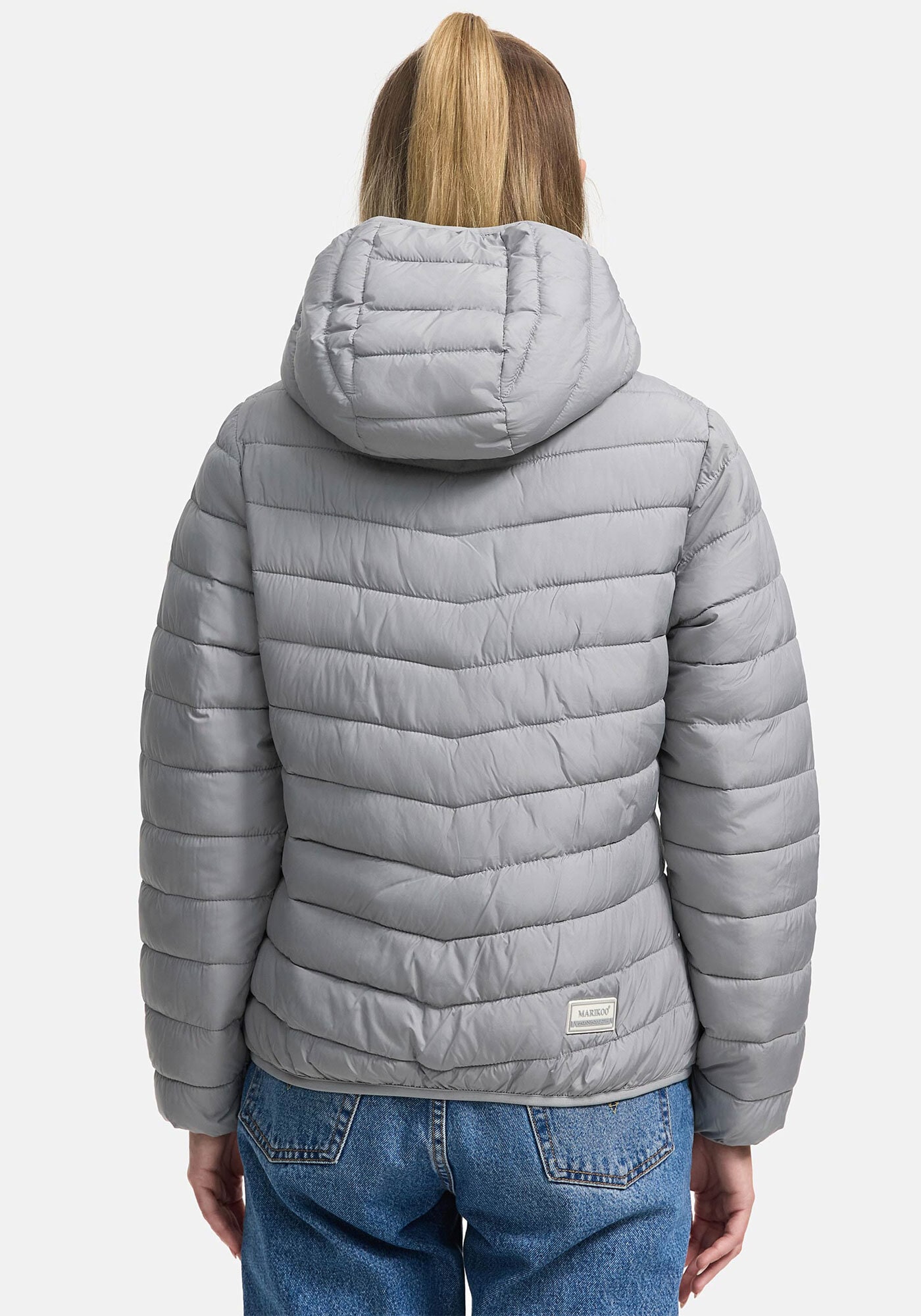 Marikoo Winterjacke »Pack mich ein«, Mit Kapuze und Beutel zum Verstauen der Jacke