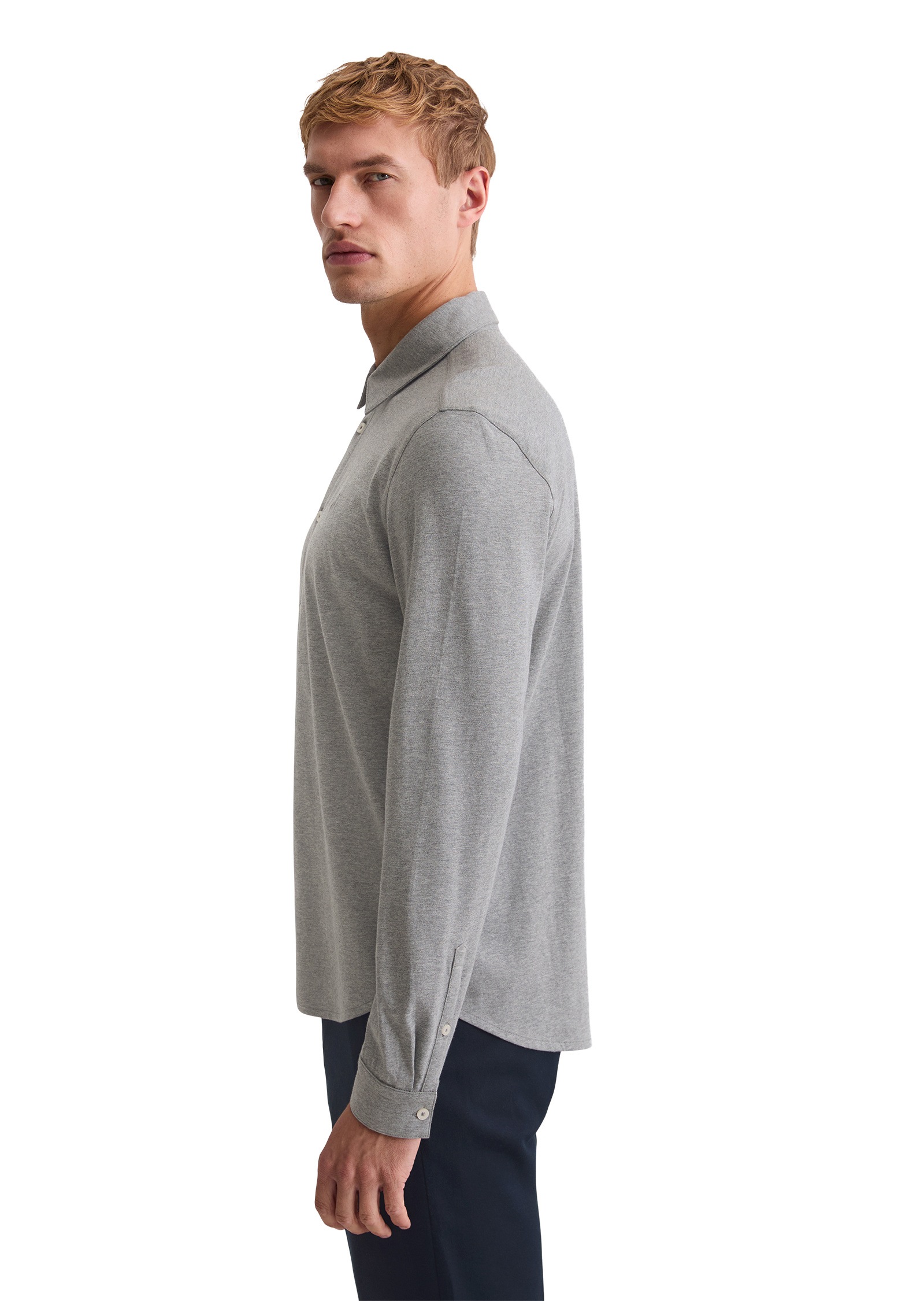 Marc OPolo Blusenshirt "aus reiner Bio-Baumwolle" günstig online kaufen