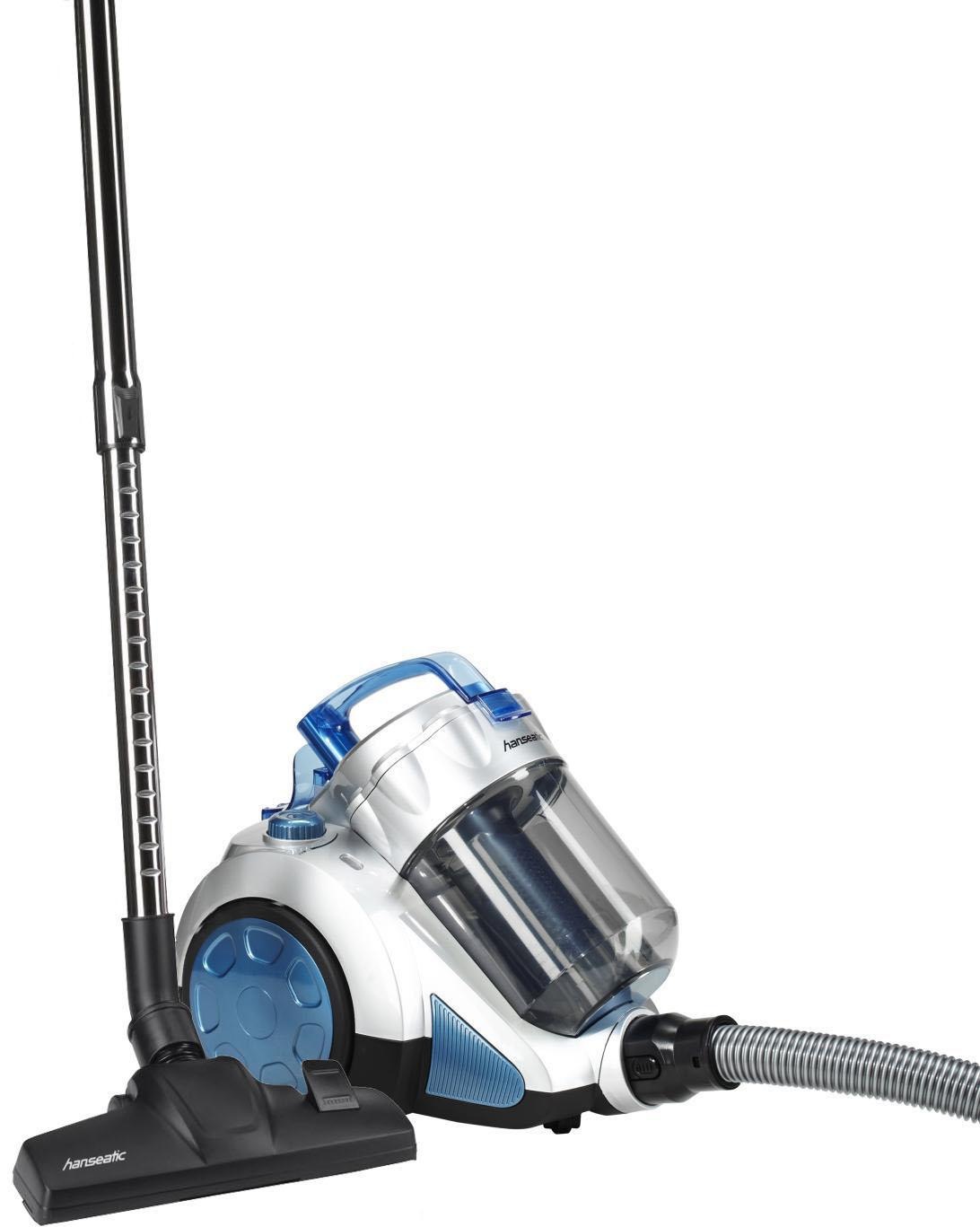 Hanseatic Bodenstaubsauger "VC-T4020ES-2" 650 W beutellos Zyklonentechnolog günstig online kaufen