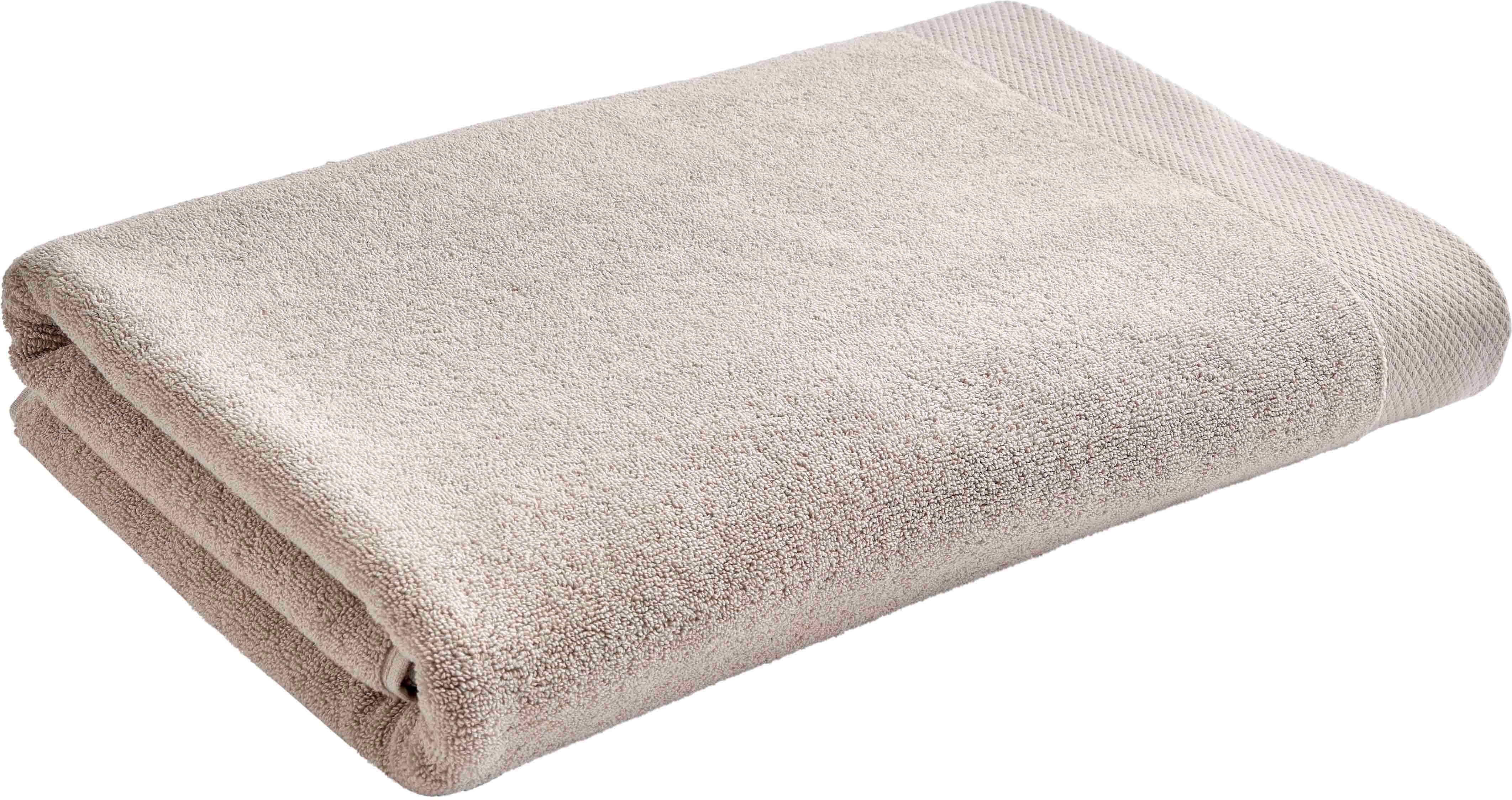 Badetuch CHRISTY, B:90cm L:165cm, grau, Walkfrottier, Obermaterial: 100% Baumwolle, Handtücher, "LUXE", Luxus Badetuch in Premium Qualität mit