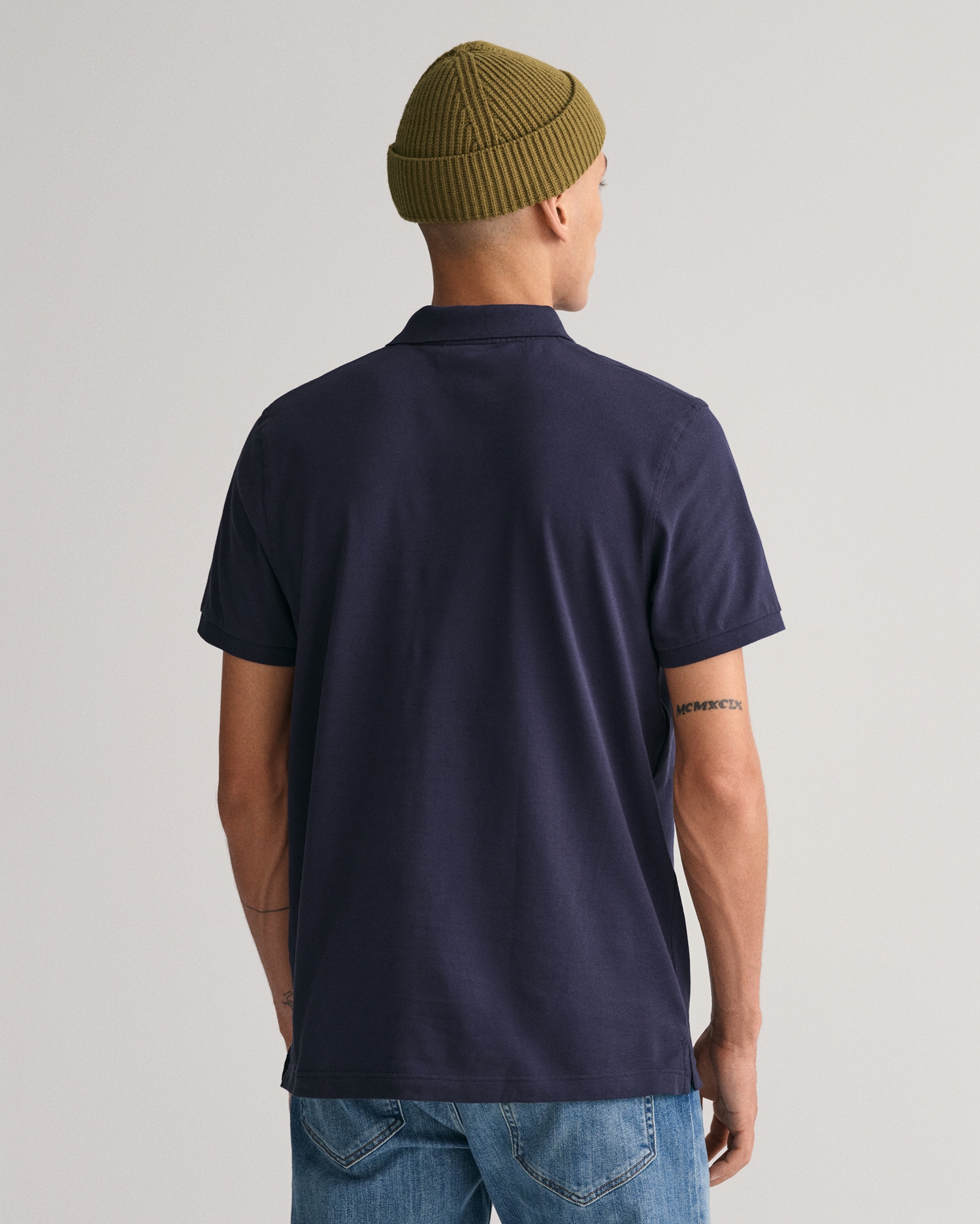 Gant Poloshirt "REG TONAL SHIELD SS RUGGER", Ton in Ton Stickerei auf der B günstig online kaufen