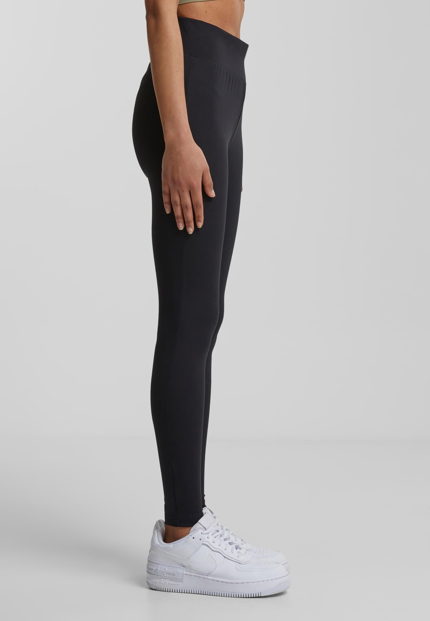 URBAN CLASSICS Leggings »Urban Classics Damen Ladies High Waist Leggings«, (1 tlg.)