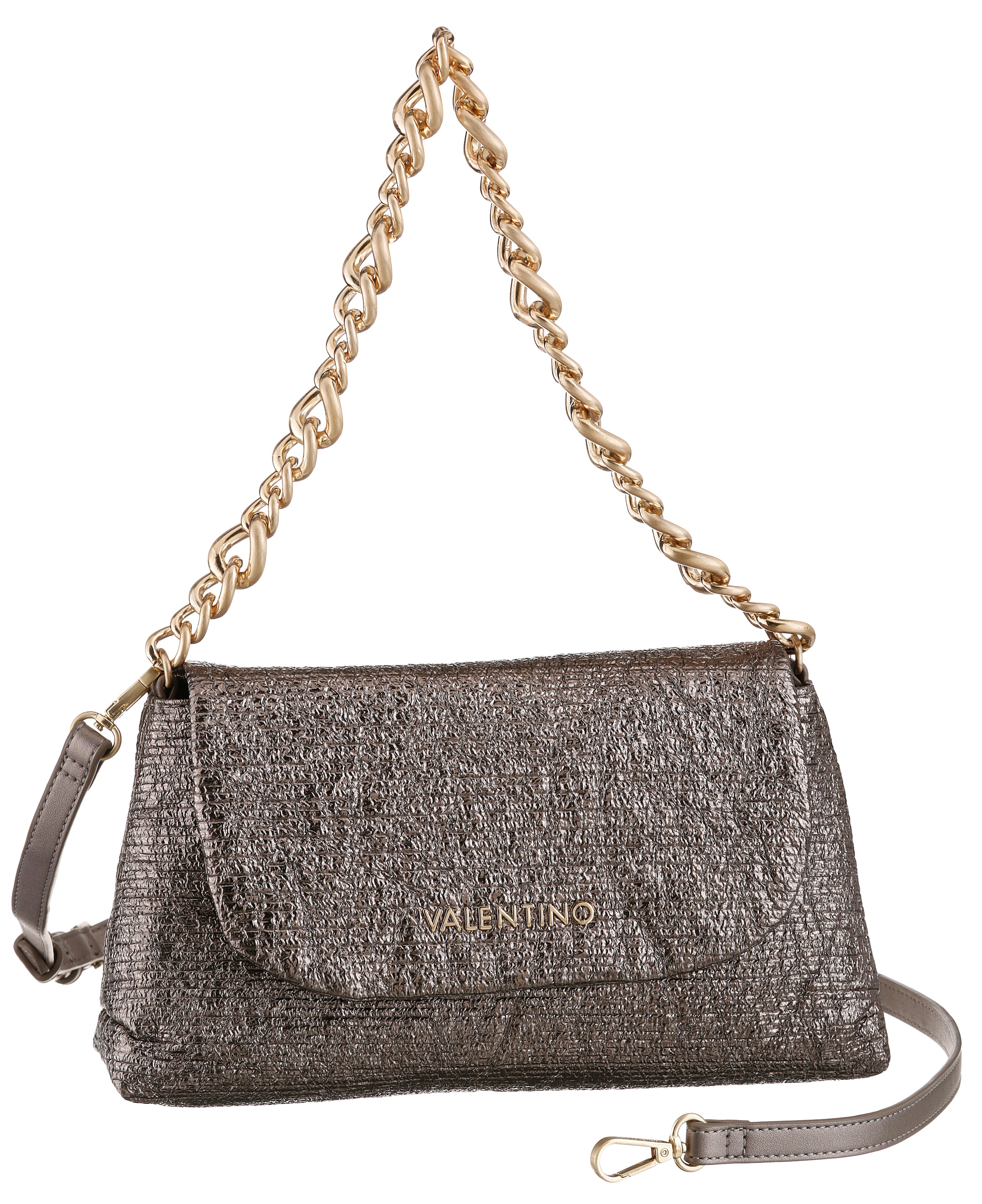 Clutch »FRIENDS«, Handtasche Damen Tasche Damen Schultertasche Kettentasche