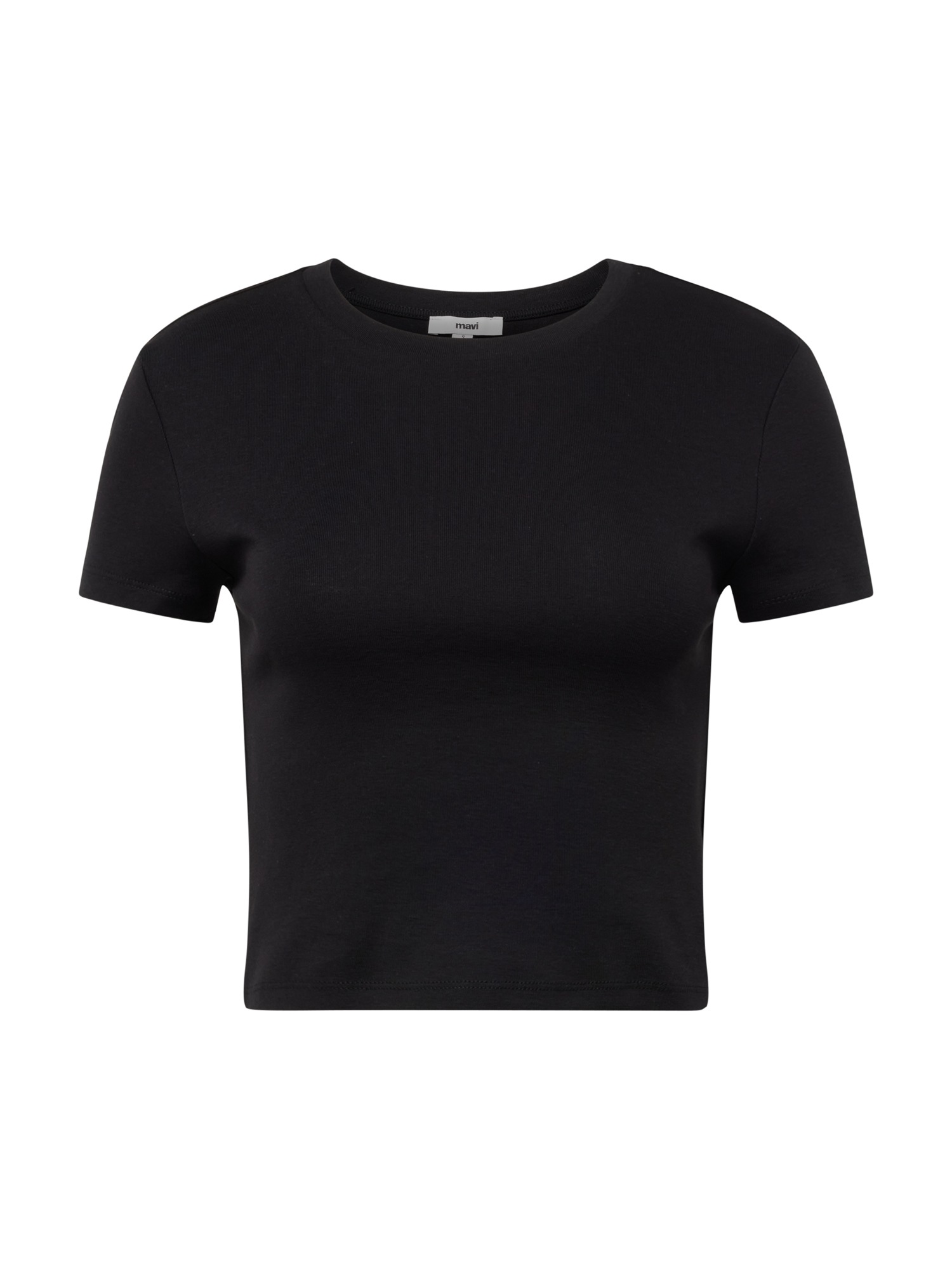 Mavi T-Shirt »CREW NECK BASIC TEE«, Basic Crop Top