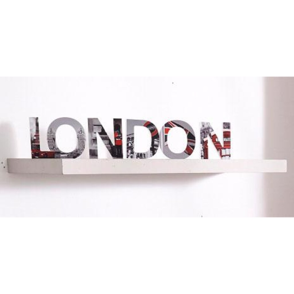 Wall-Art Dekoobjekt »3D London«, (6-tlg.)