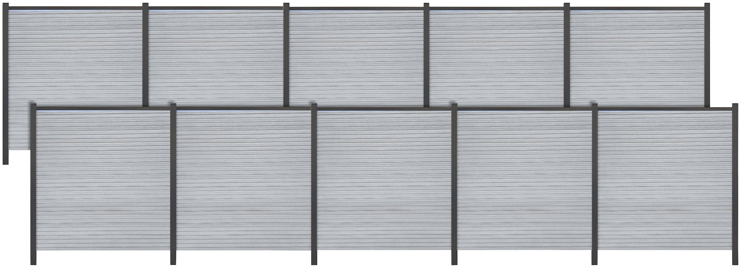 Tetzner & Jentzsch Sichtschutzelement "WARREN 8" pflegeleicht, coextrudiert günstig online kaufen