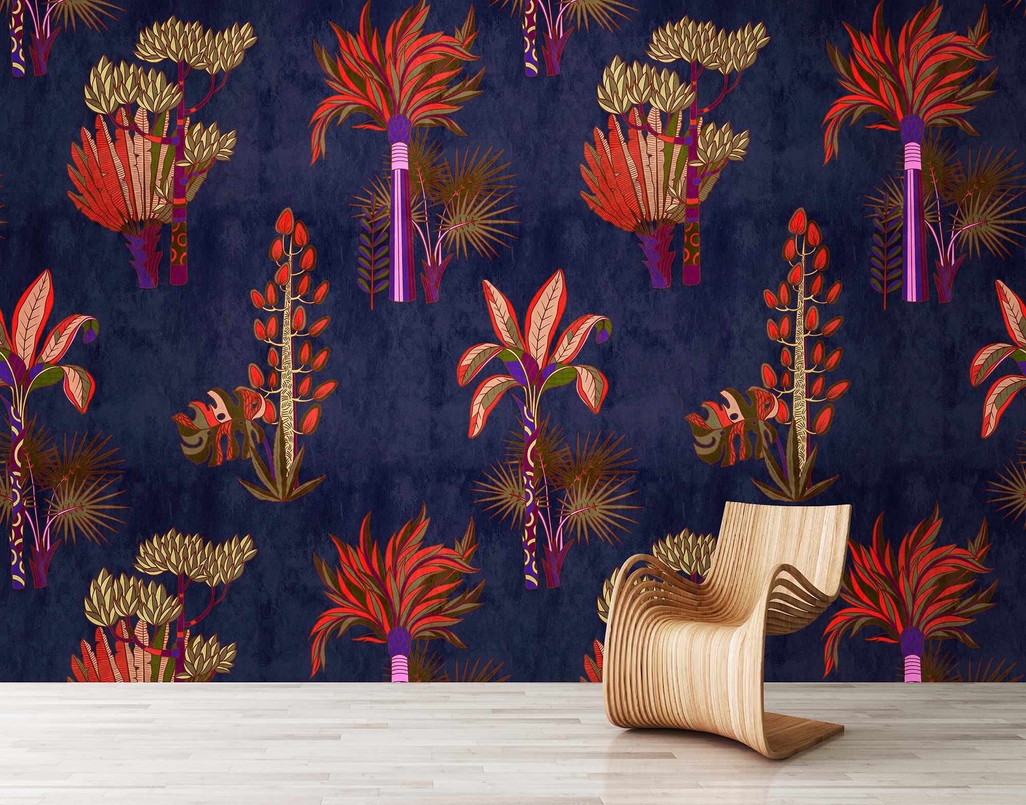 living walls Fototapete »Walls by Patel Lagos«, Vlies, Wand