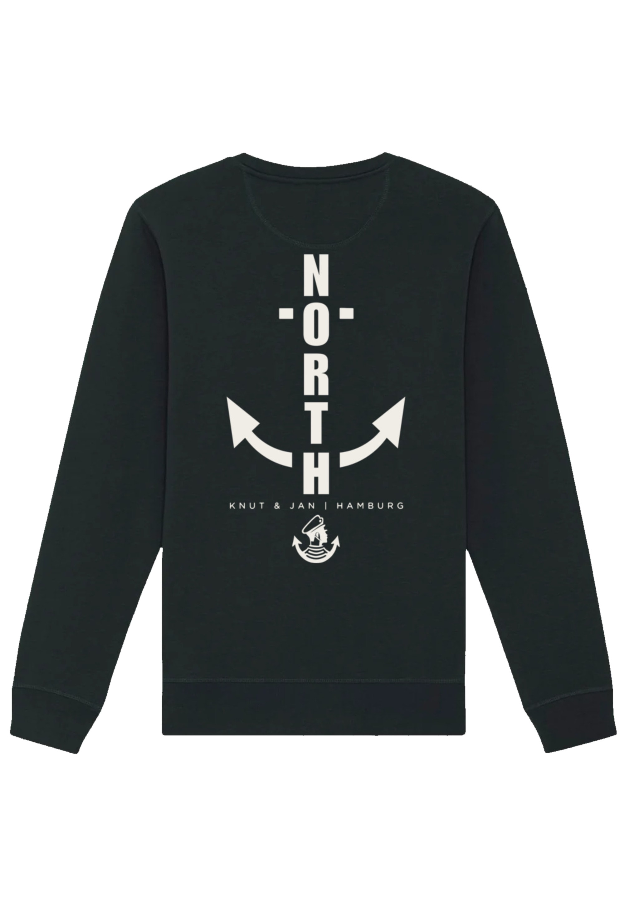 F4NT4STIC Sweatshirt »North Anchor Knut & Jan Hamburg«, Print