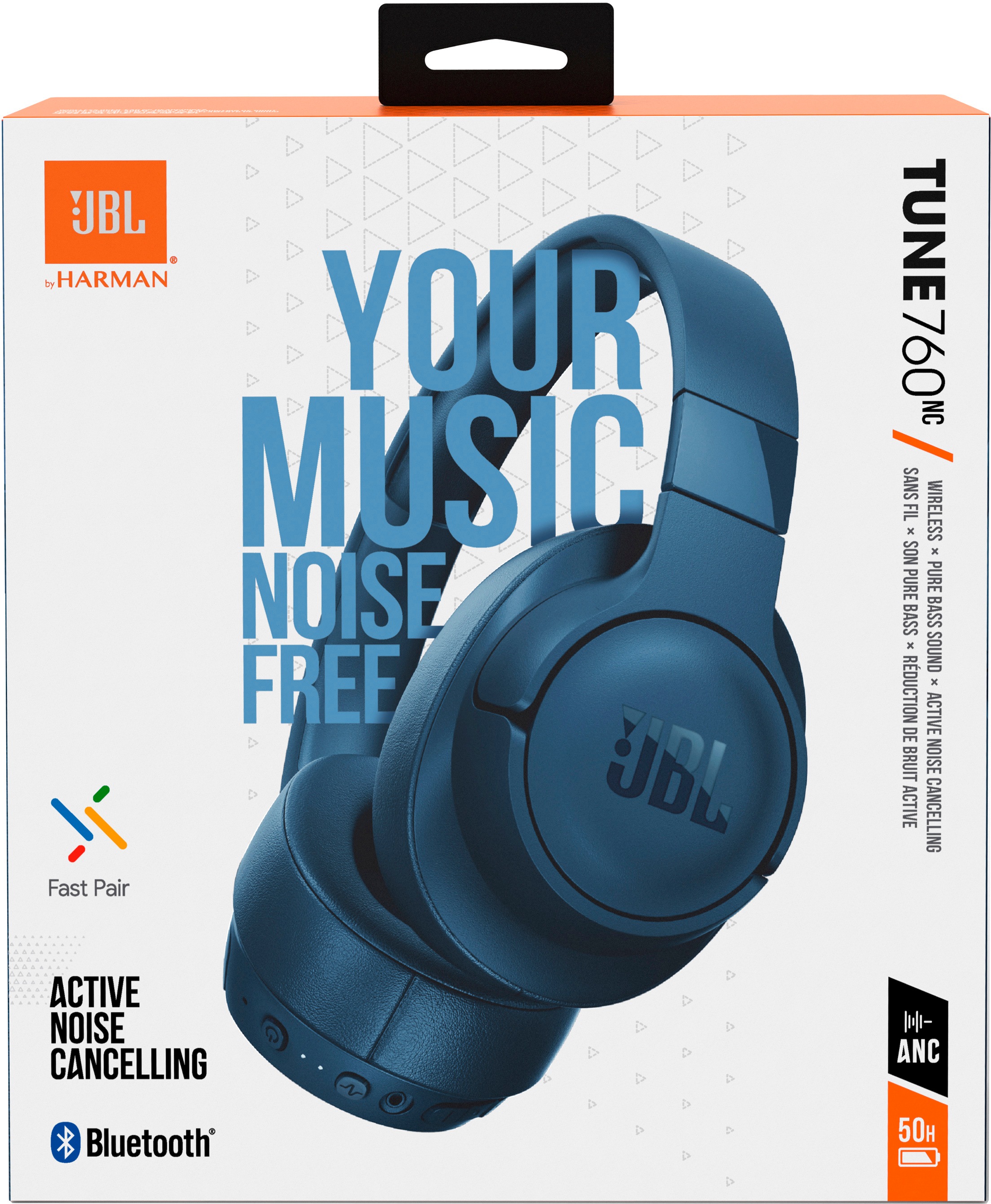 JBL Bluetooth-Kopfhörer »TUNE 760NC«, Freisprechfunktion-Multi-Point-Verbindung