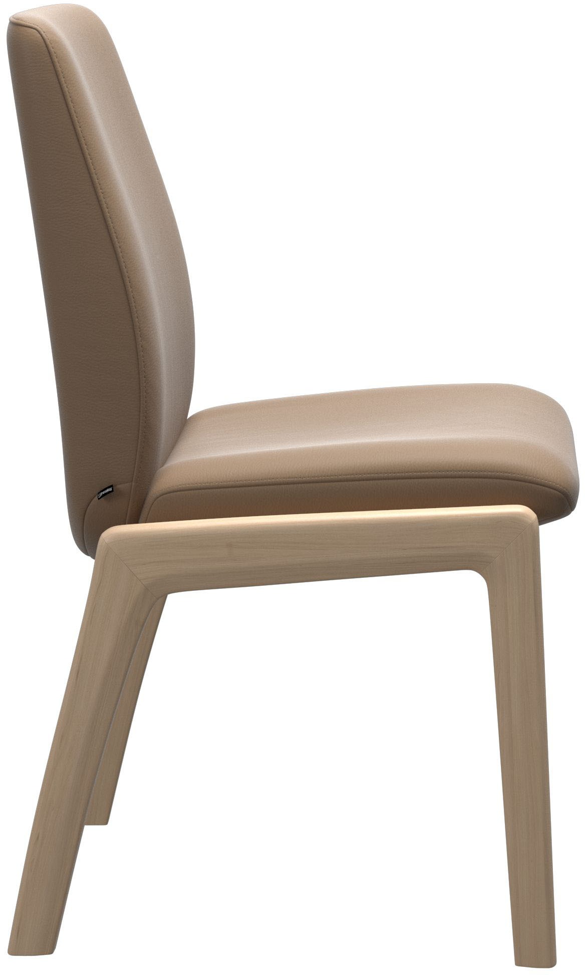 Stressless® Polsterstuhl »Laurel«, Leder PALOMA, Low Back, Größe L, mit abgerundeten Beinen in Eiche natur