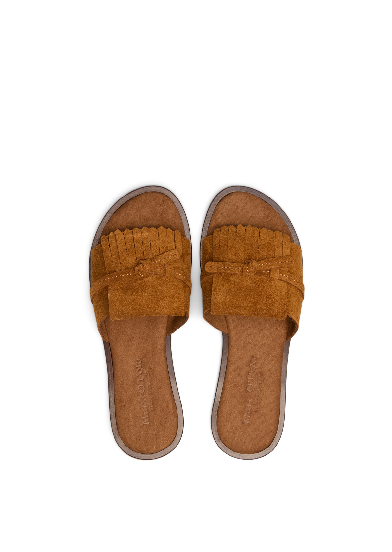 Marc O'Polo Sandale »aus weichem Veloursleder«