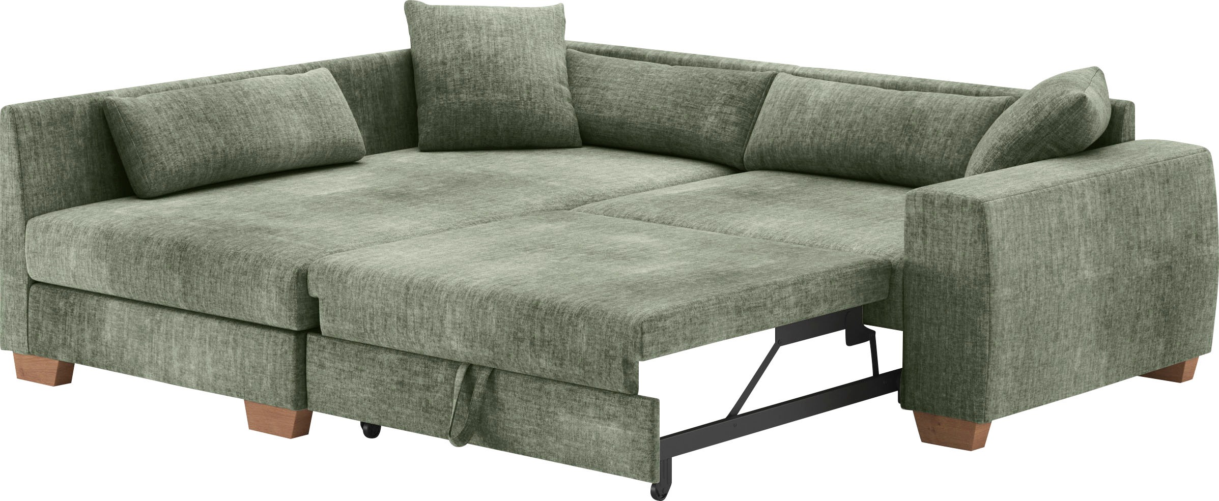 Thumbnail - Mr. Couch Ecksofa "Hilla L-Form" Mit Federkern, wahlweise mit Bettfunktion und Taschenfederkern