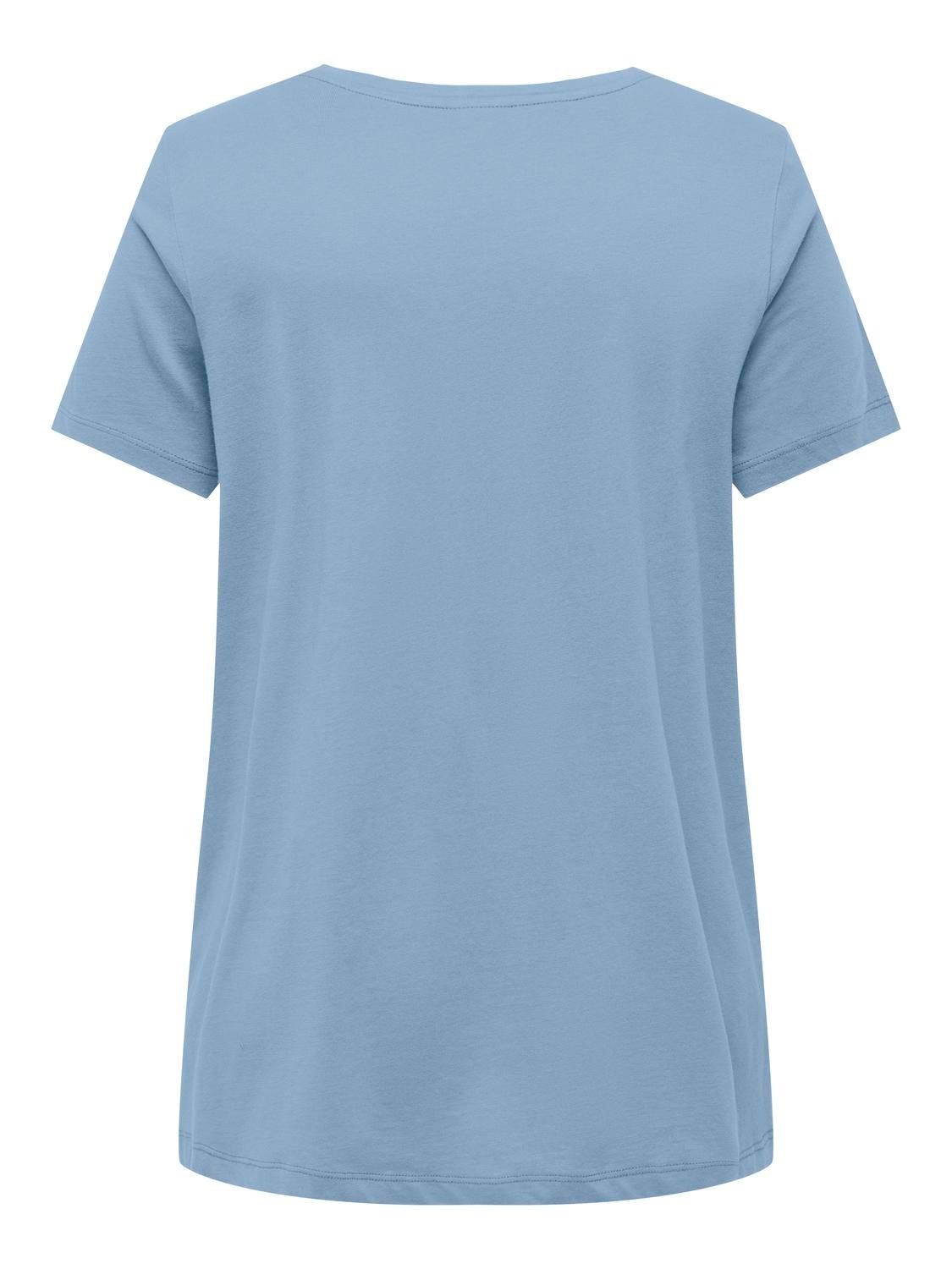 ONLY CARMAKOMA V-Shirt »CARBONNIE LIFE S/S V A-SHAPE TEE NOOS«