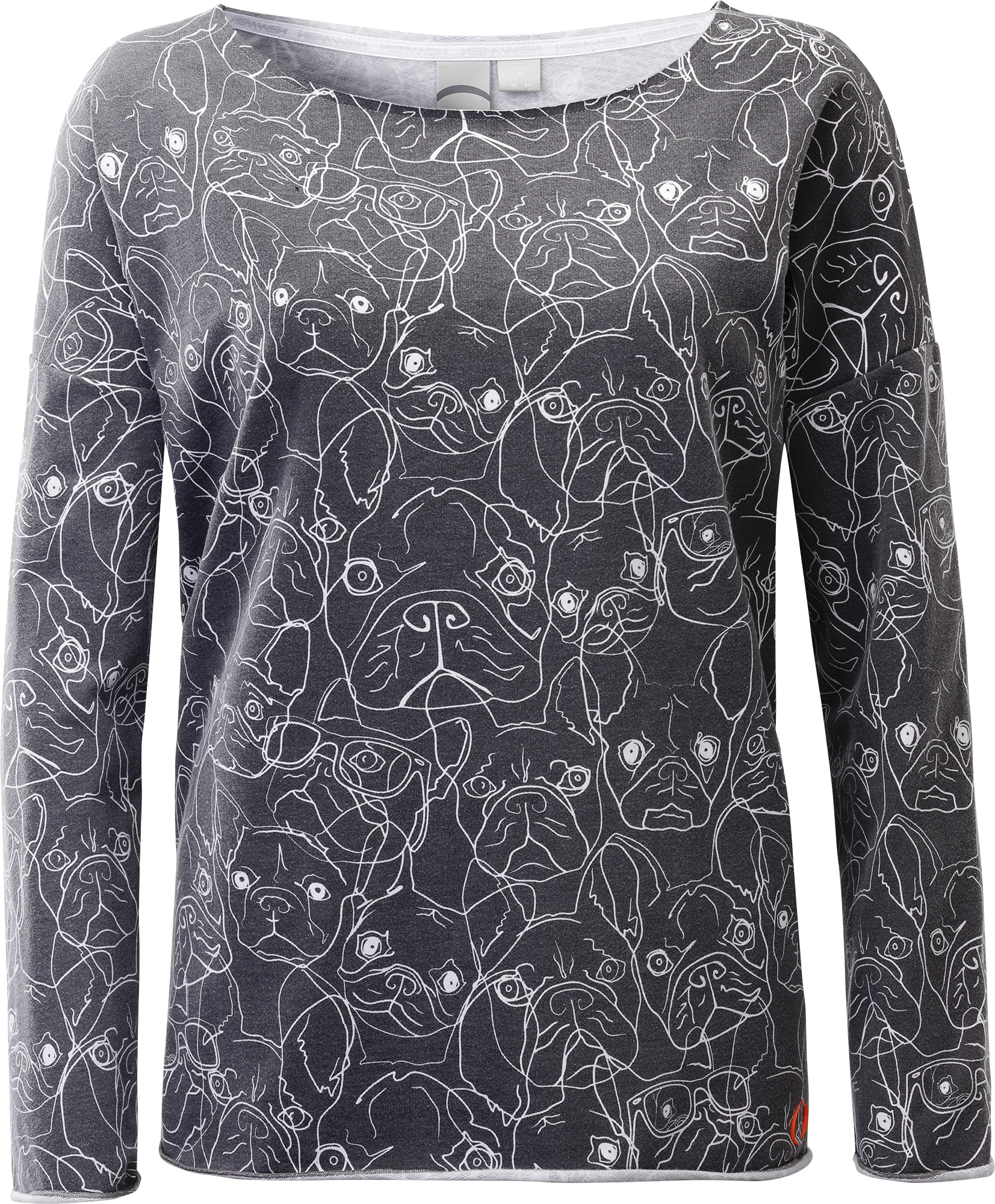 Sweatshirt »SWEAT LUMDSEN WOMEN«, modischer Allover-Print