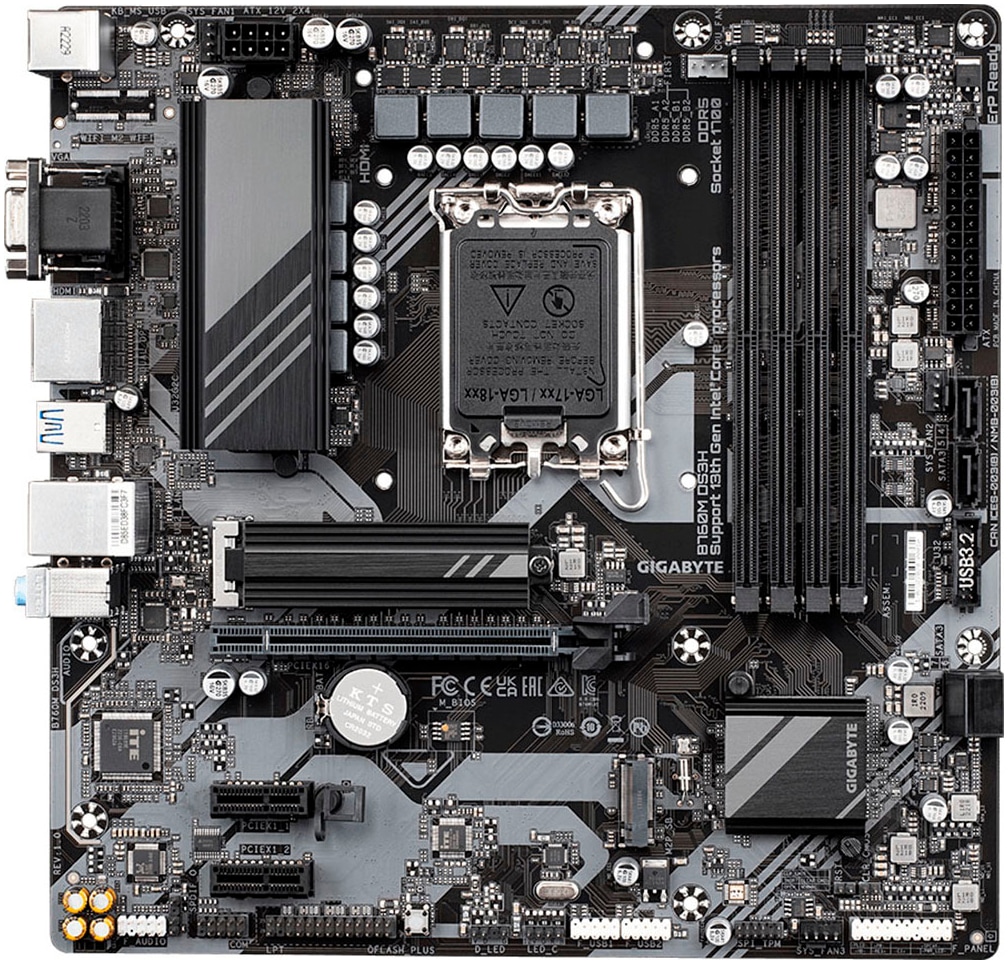 Gigabyte Mainboard »B760M DS3H«