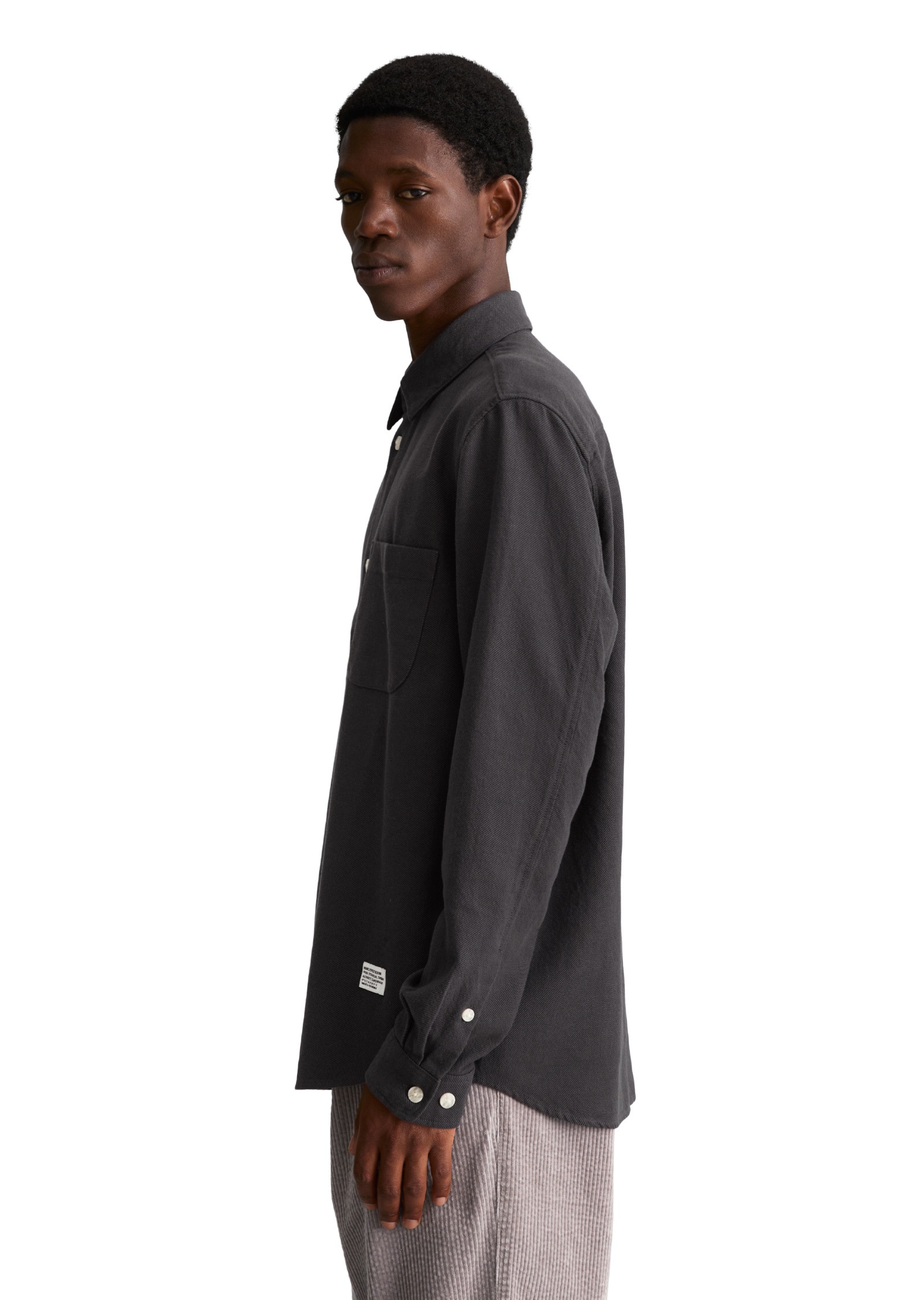 Marc O'Polo DENIM Langarmhemd »aus weichem Bio-Baumwoll-Twill«