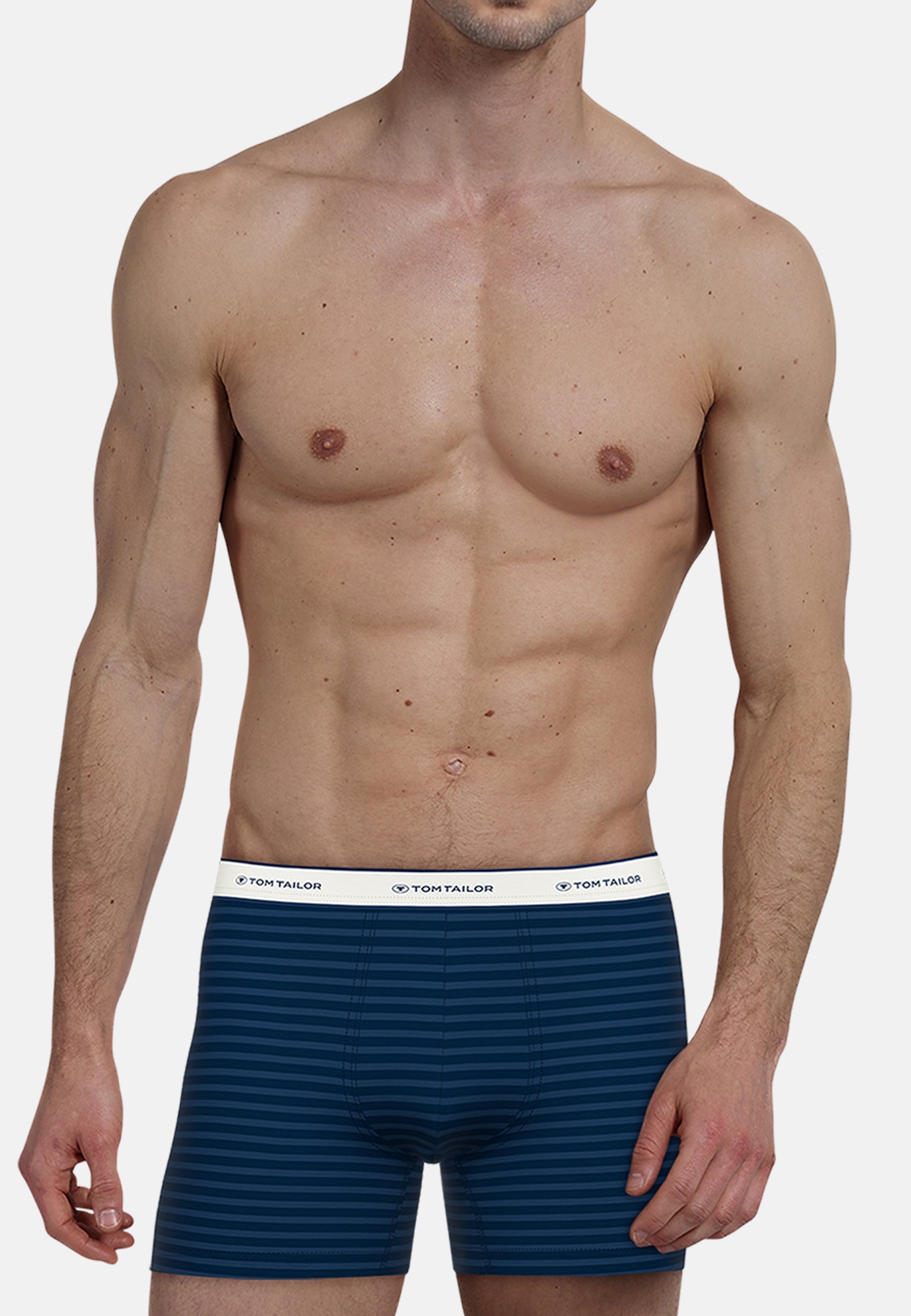 TOM TAILOR Boxershorts, (4er Pack), Logobund, längeres Bein günstig online kaufen