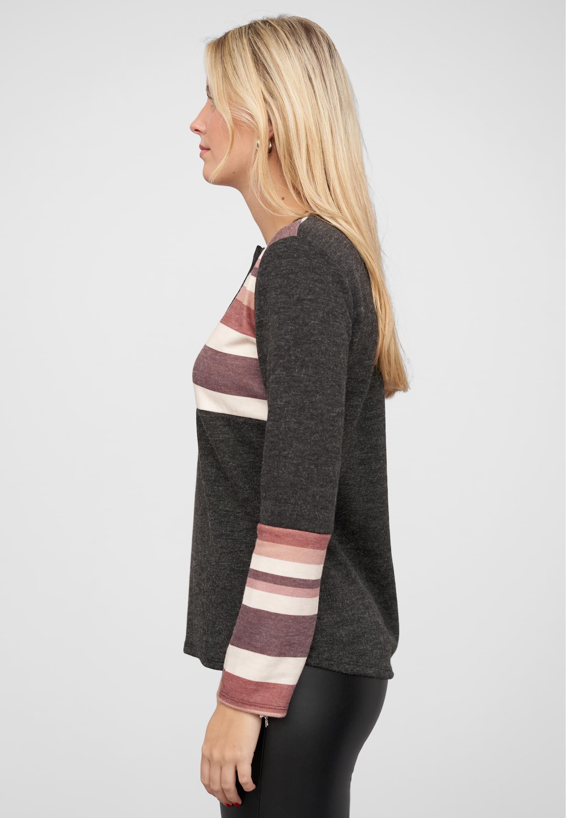 CLOUD 5IVE Sweater »CLOUD 5IVE Sweater mit Knopfleiste«