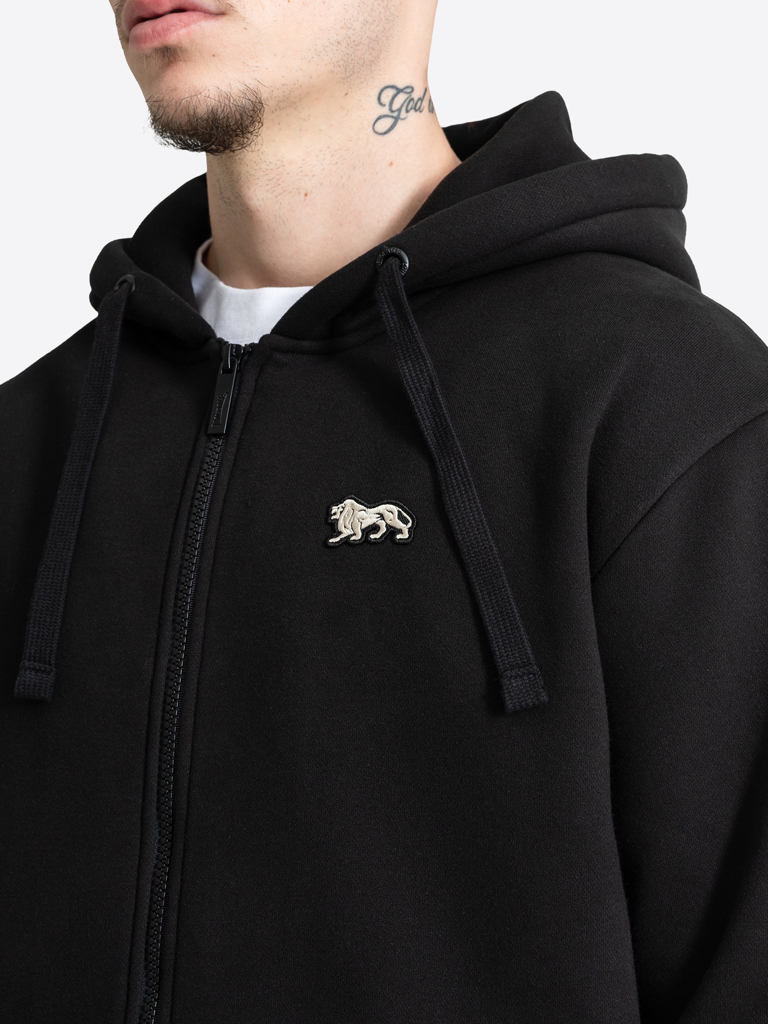 Lonsdale Kapuzensweatjacke »GLAPTHORN« mit Kapuze, für Freizeit und Alltag, komfortable Passform