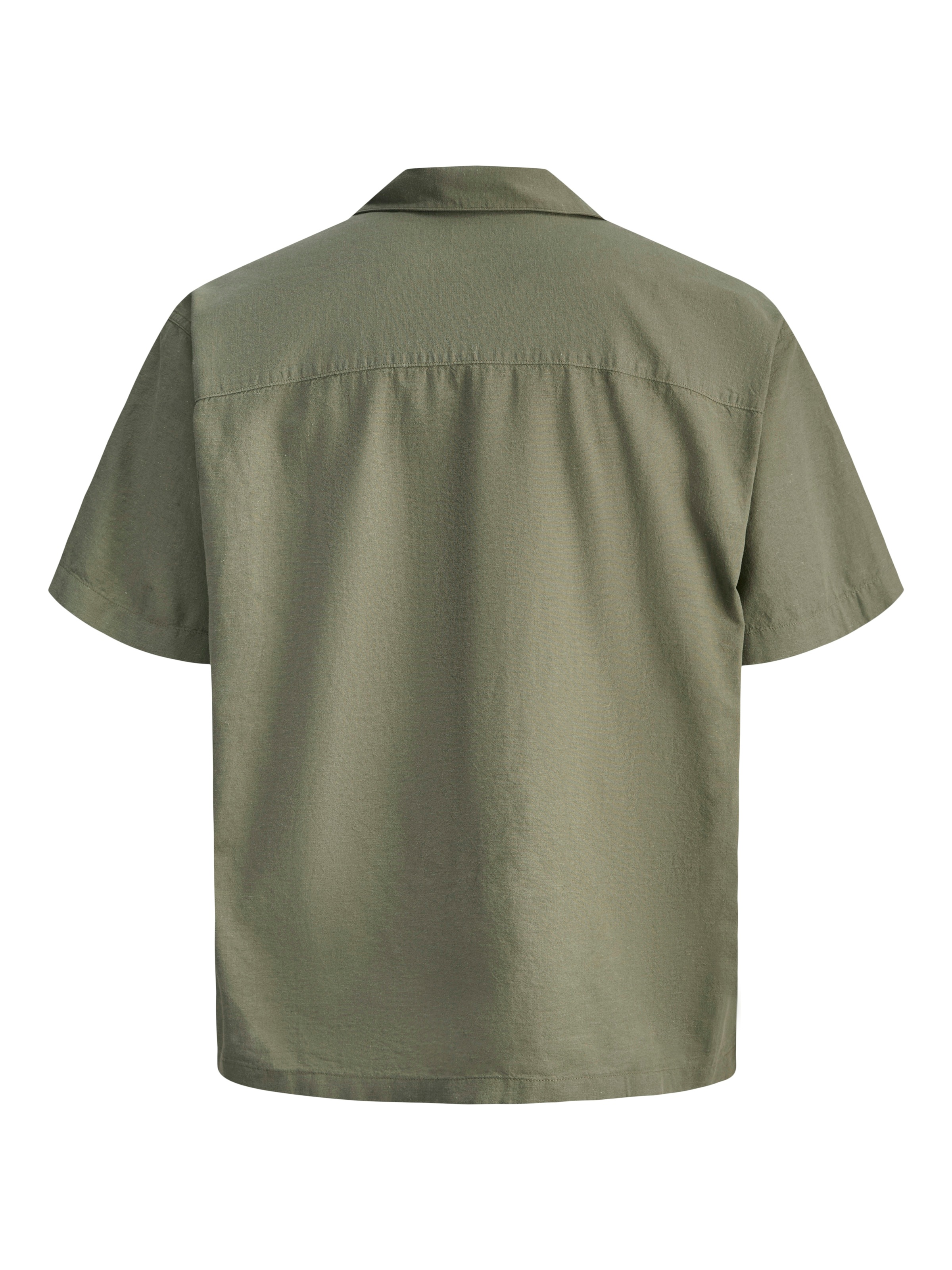 Jack & Jones Kurzarmhemd "JJEBREEZE LINEN BLEND RESORT SHIRT SS SN" mit Kno günstig online kaufen