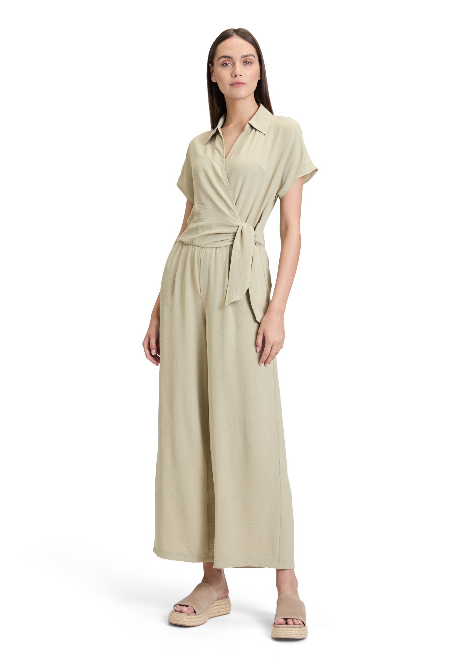 Cartoon Overall "Damen Jumpsuit mit Bindegürtel", 1 Stk. Design günstig online kaufen