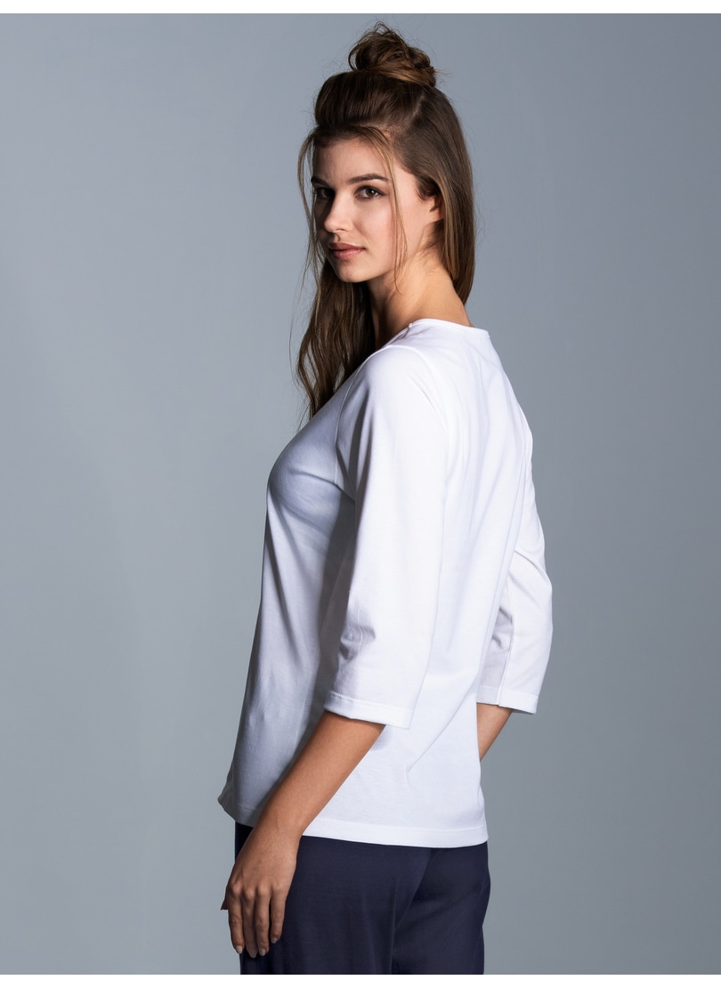 Trigema T-Shirt »TRIGEMA Langarmshirs aus Biobaumwolle« 1