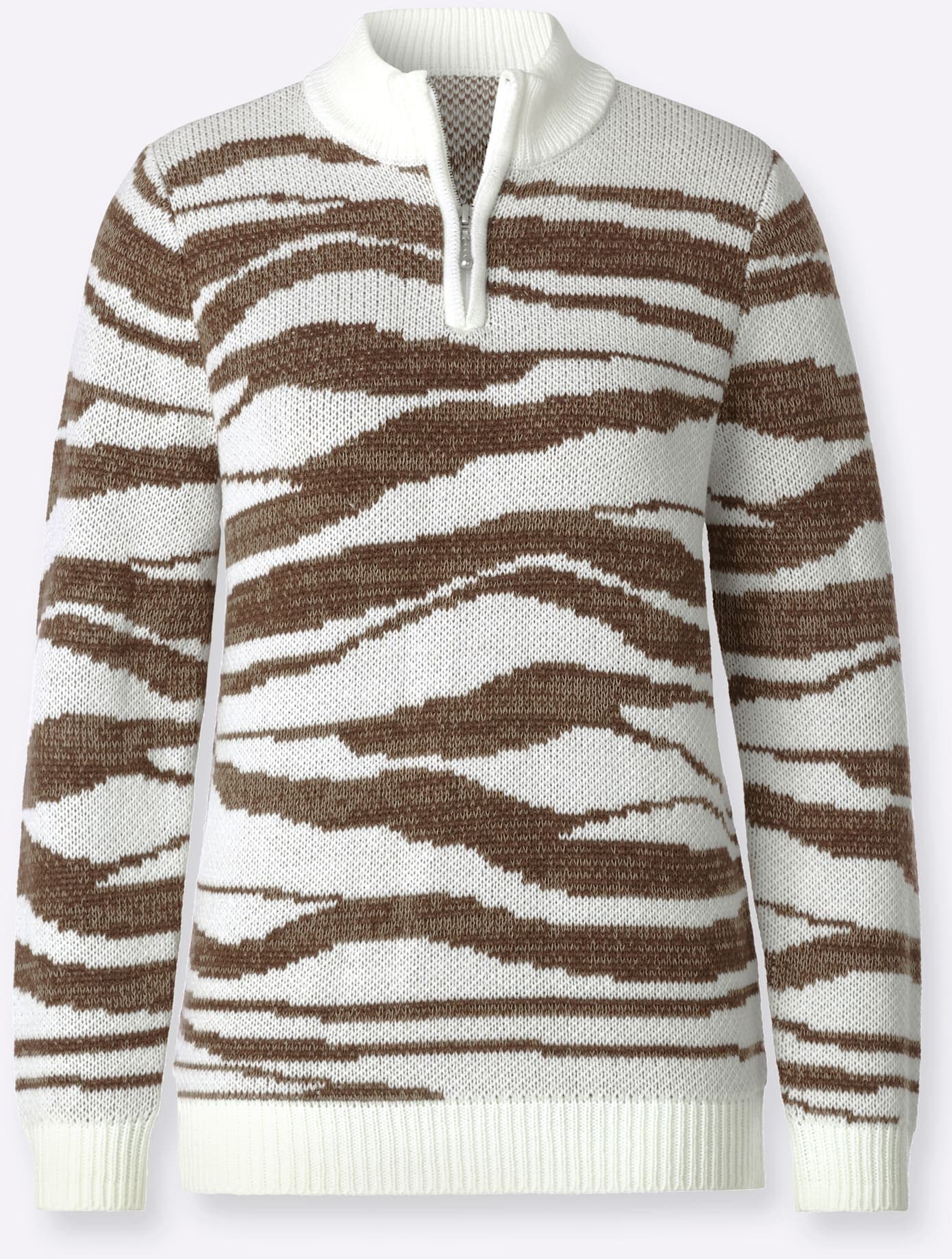 Classic Basics Strickpullover »Jacquard-Pullover«