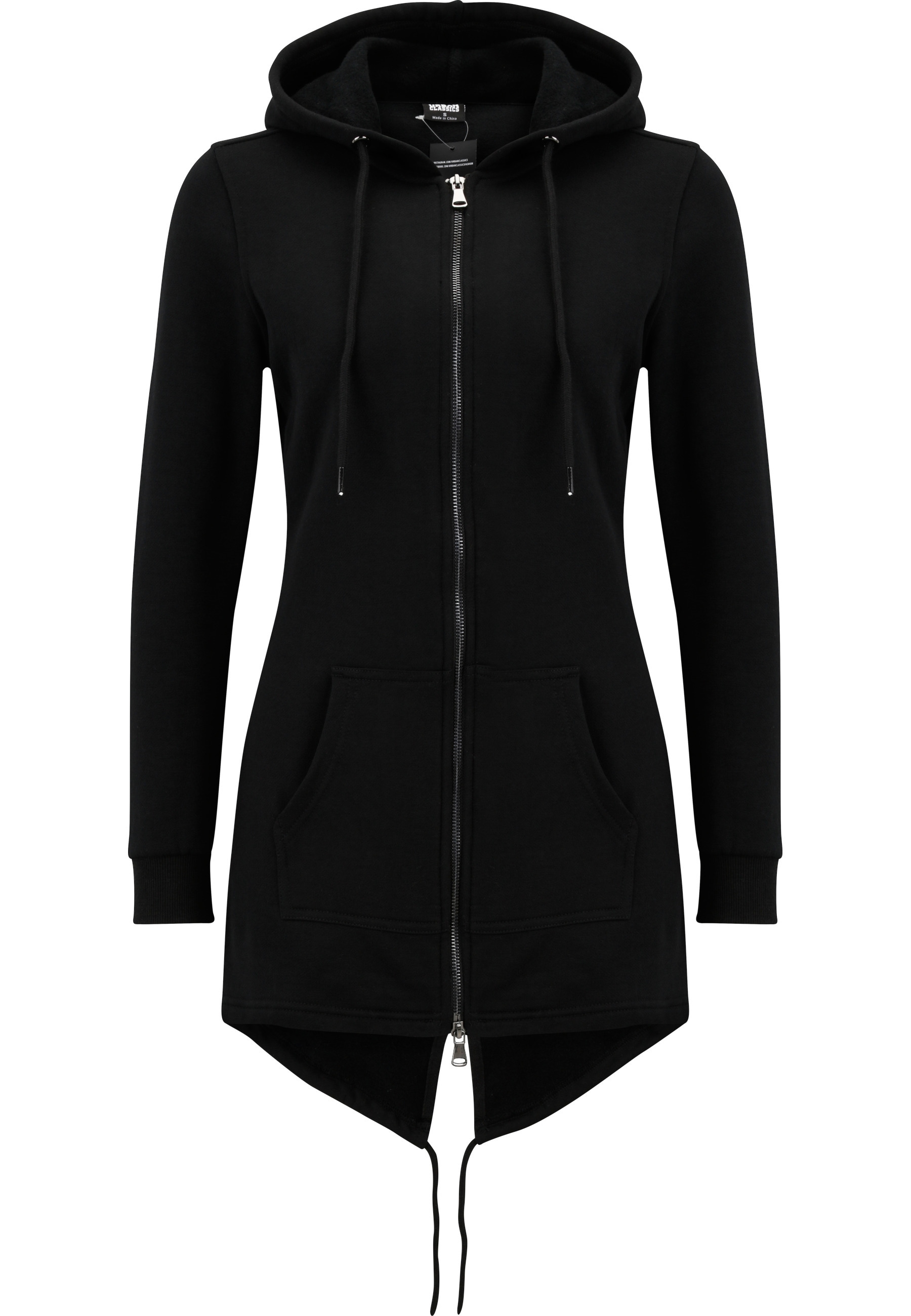 URBAN CLASSICS Sweatjacke "Urban Classics Damen Ladies Sweat" 1 Stk. günstig online kaufen