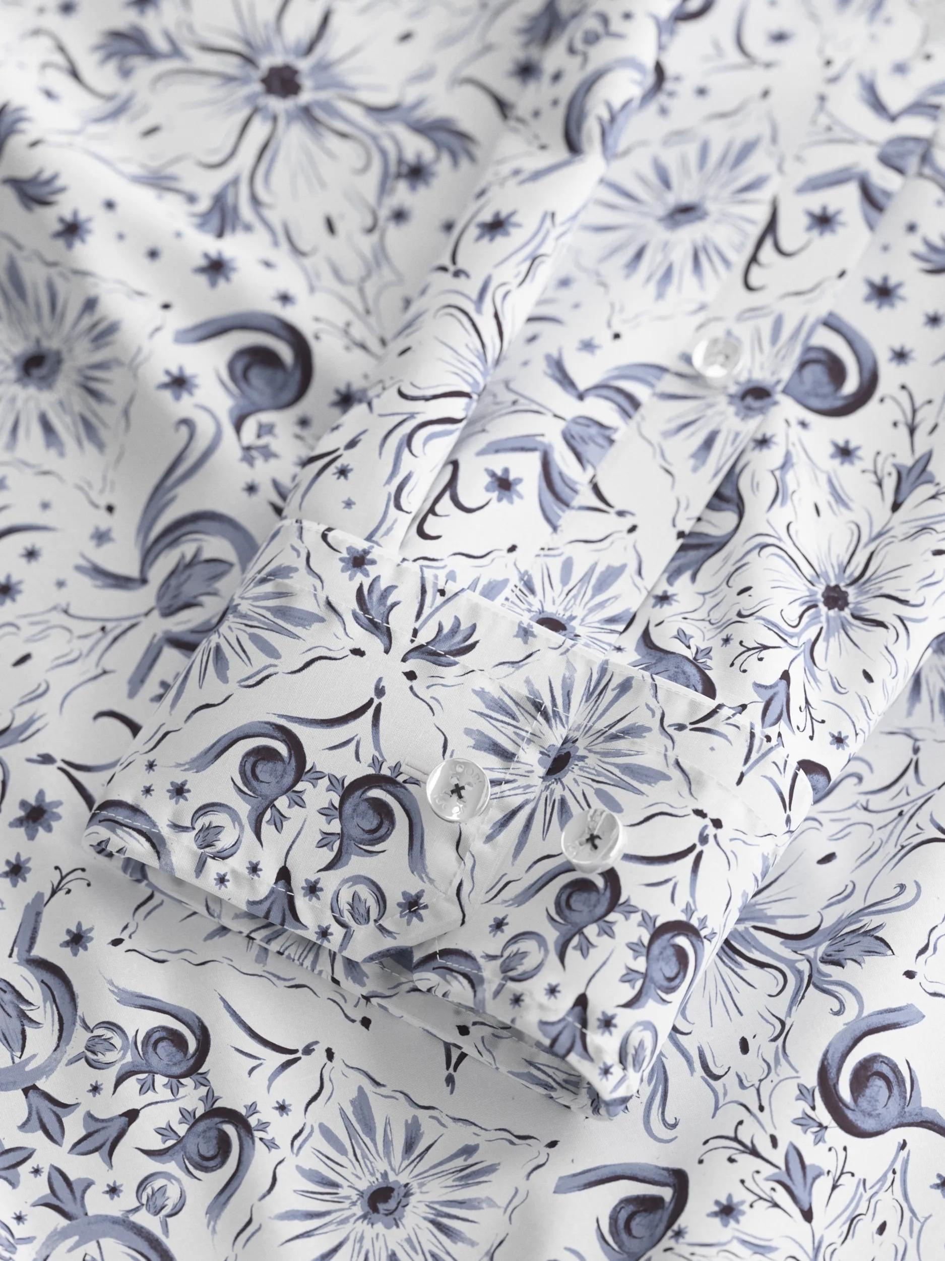 JOOP! Langarmhemd »Pai« mit floralem Muster, slim fit