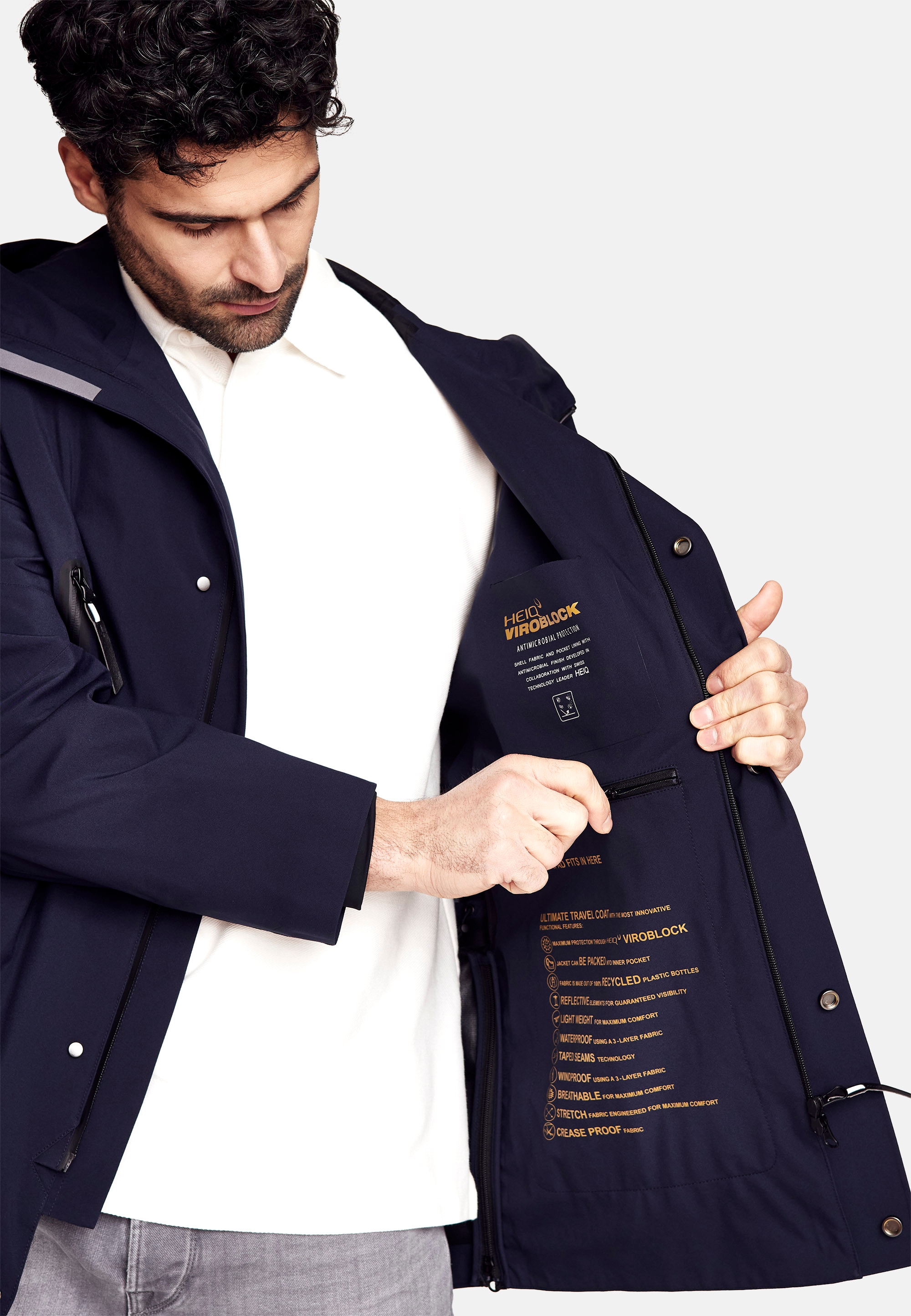 New Canadian Outdoorjacke »Alpha Voyager«, aus recyceltem Material