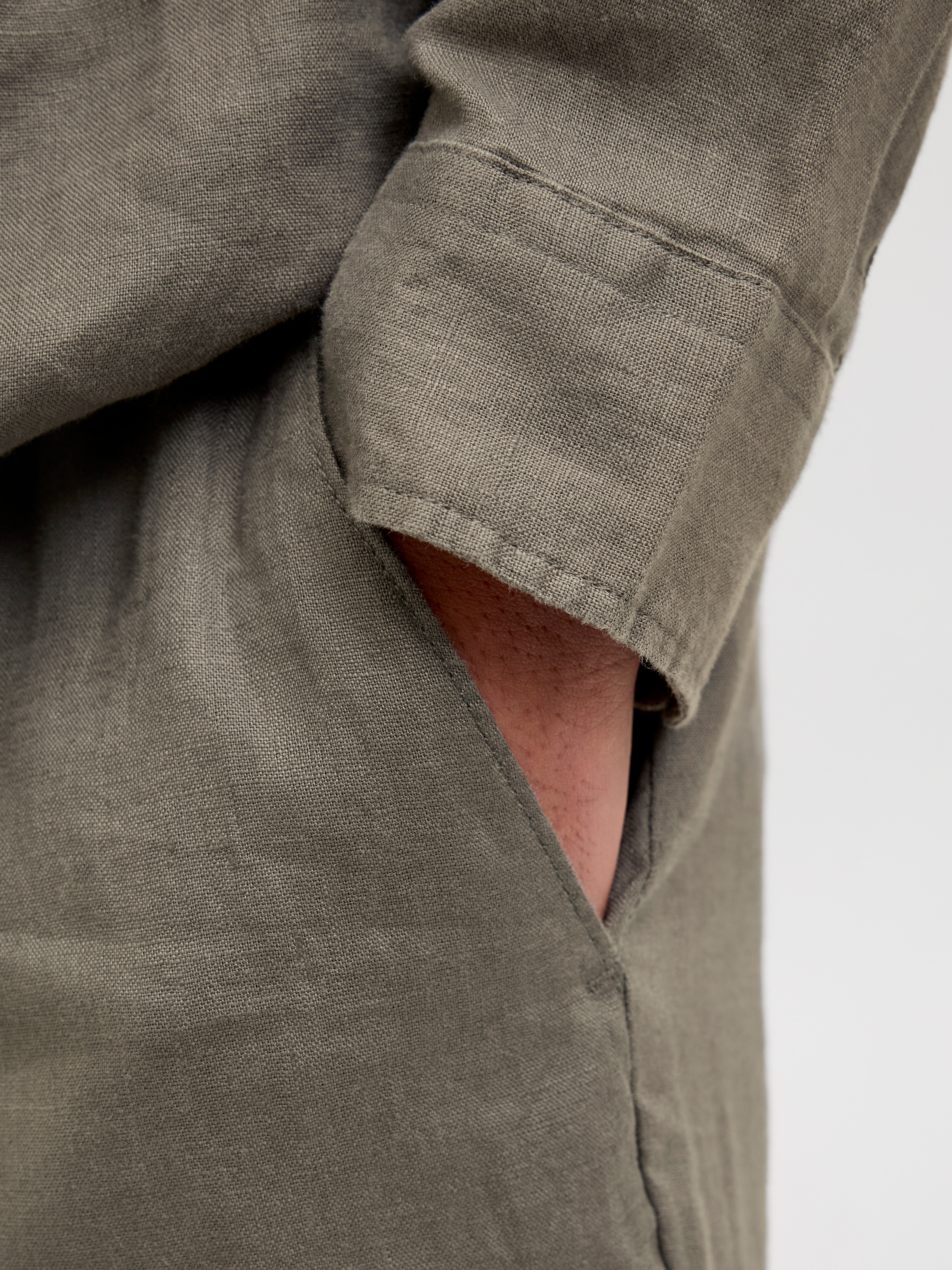 Jack & Jones Chinohose »JPSTKARL LAWRENCE LINEN CHINO SN«